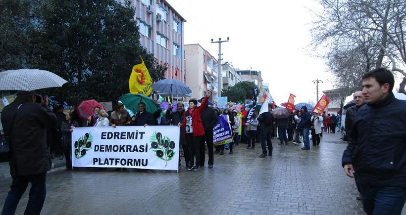 Dünya Emekçi Kadınlar Günü, Altınoluk ve Edremit'te kutlandı