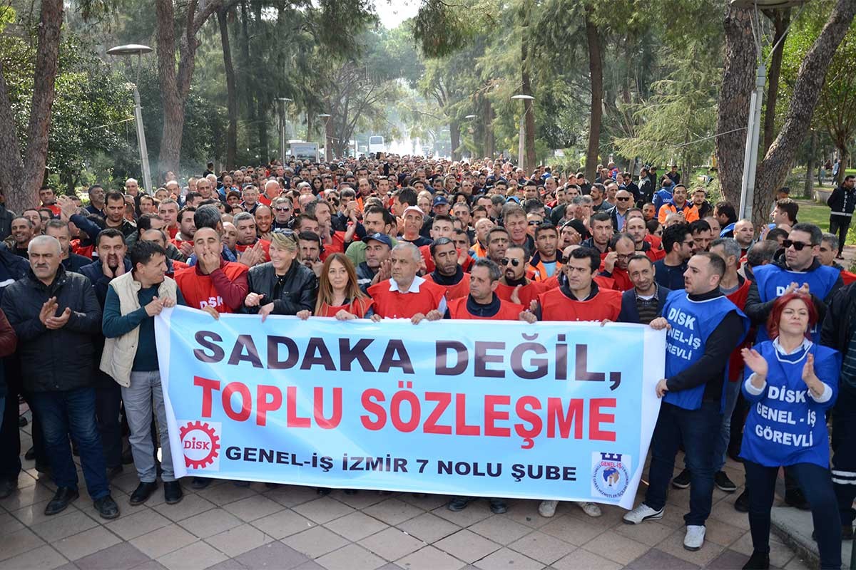 Bornova Belediyesinde grev öncesinde anlaşma sağlandı