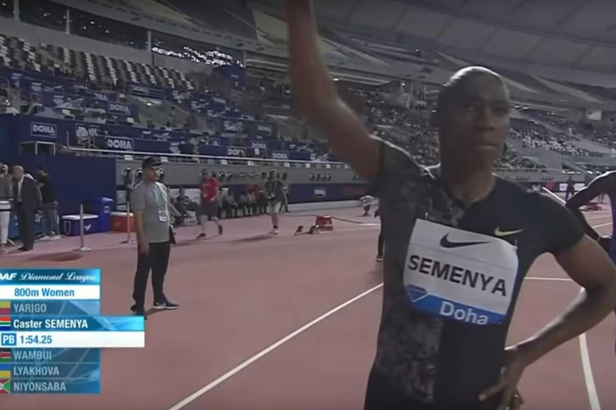 Caster Semenya Doha’da kazandı, ilaç almayacağını söyledi