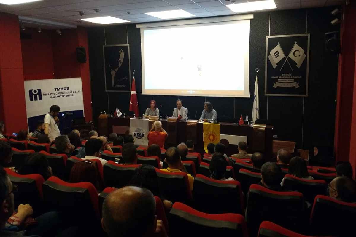 Eğitim Sen Gaziantep Şubesinden 'Eğitimin Sorunları' başlıklı panel