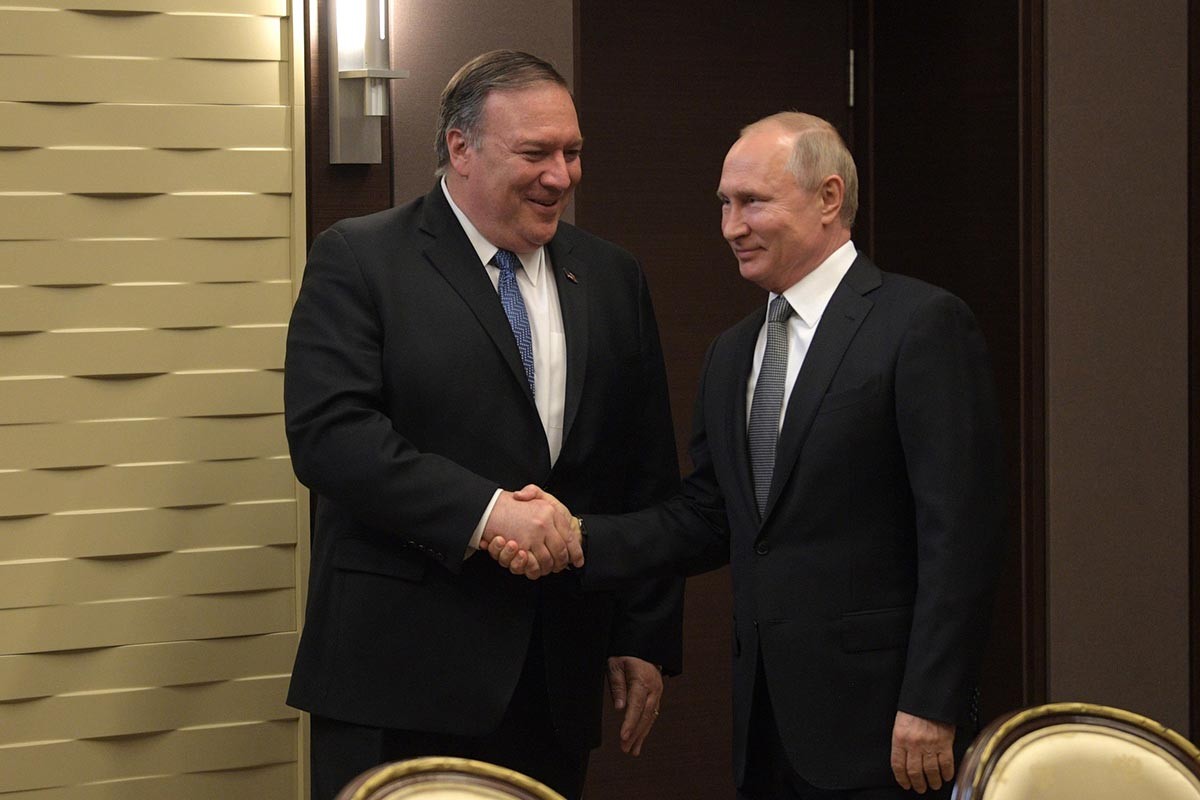 Rusya Devlet Başkanı Putin, Pompeo ile görüştü