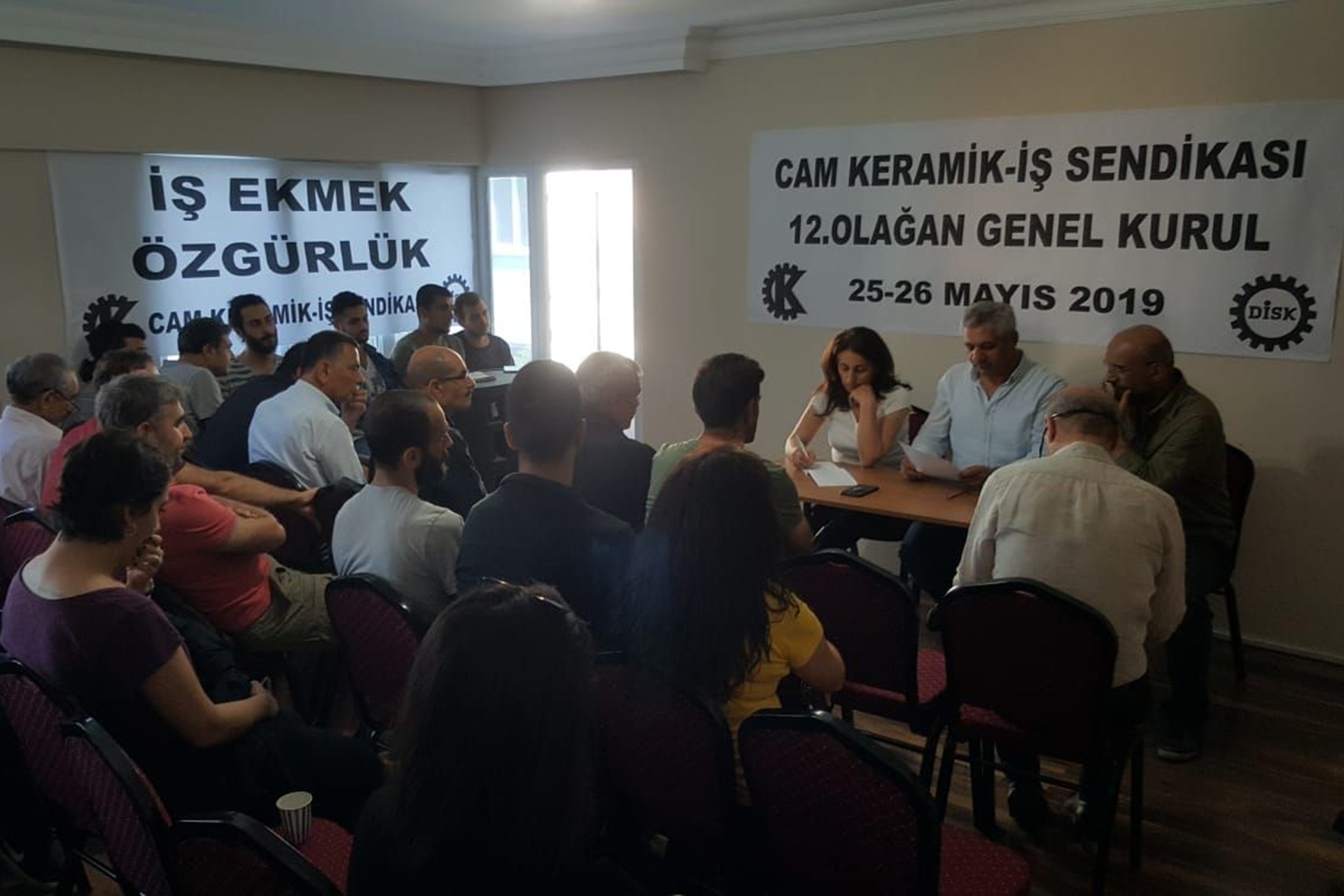 DİSK/Cam Keramik-İş 12. Olağan Genel Kurulunu gerçekleştirdi