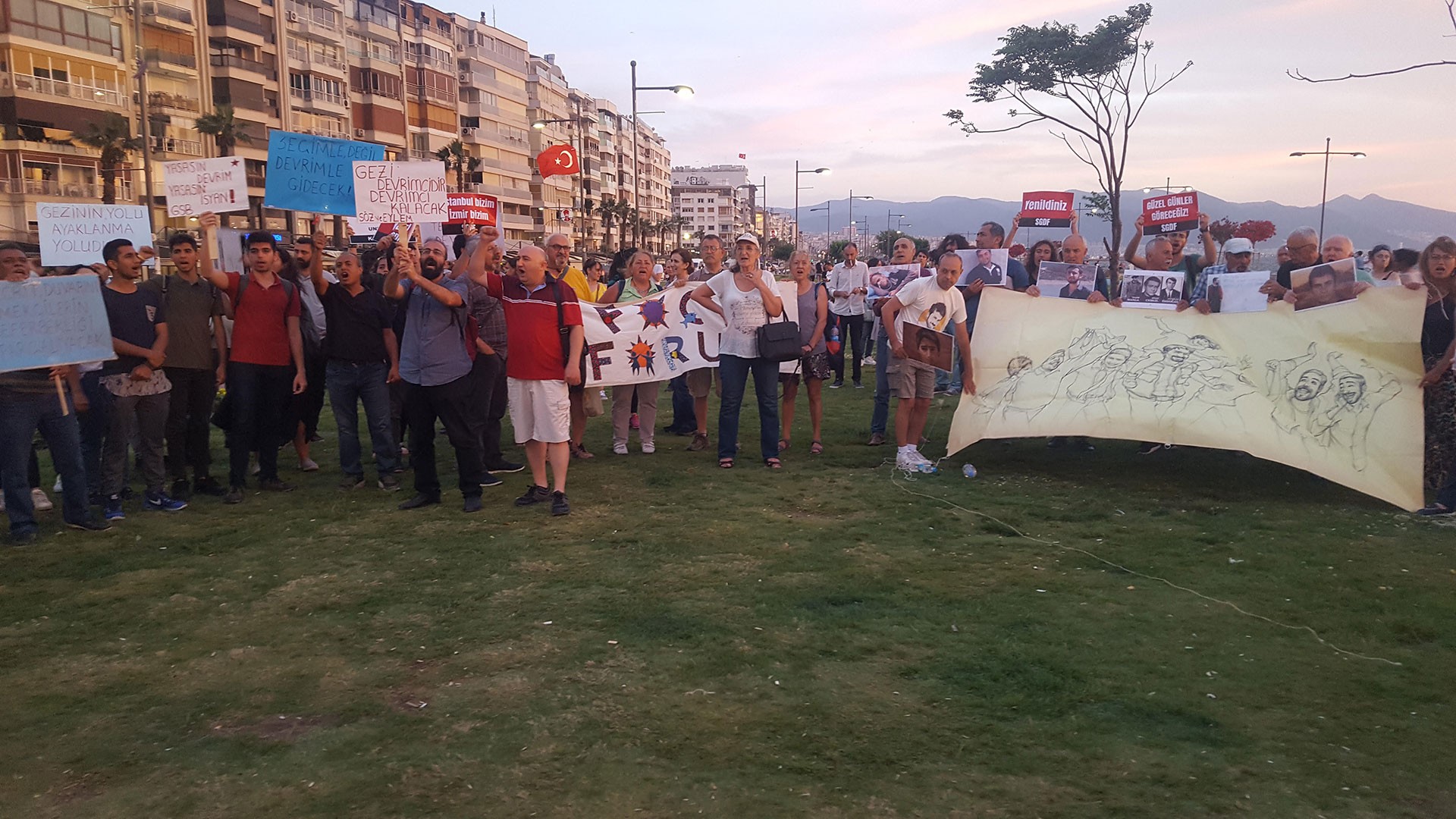 İzmir Gezi 6.yılı anma