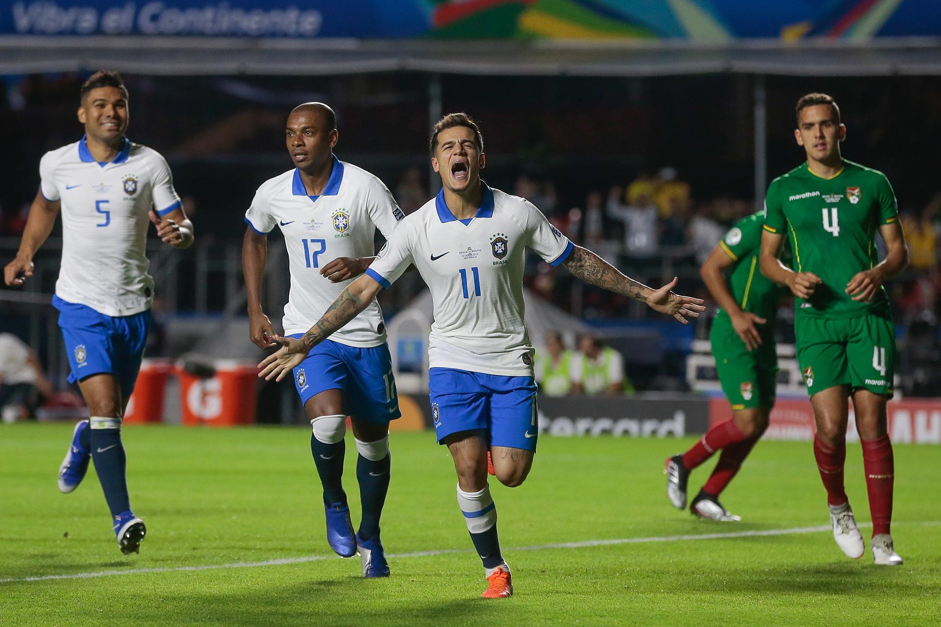 Brezilya, Kupa Amerika'nın açılış maçında Bolivya'yı 3-0 yendi