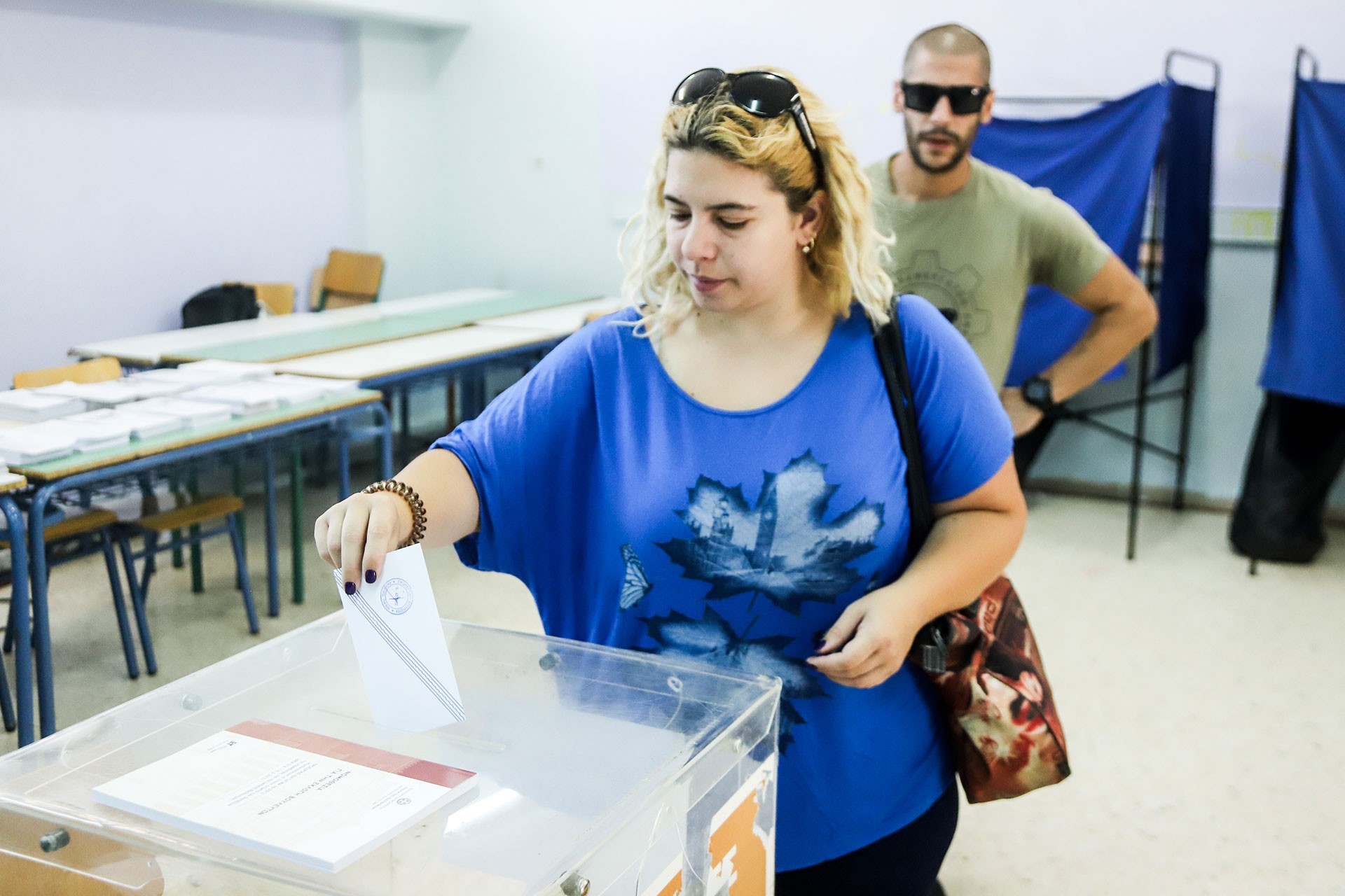 Yunanistan'da erken genel seçimi Yeni Demokrasi (ND) partisi kazandı