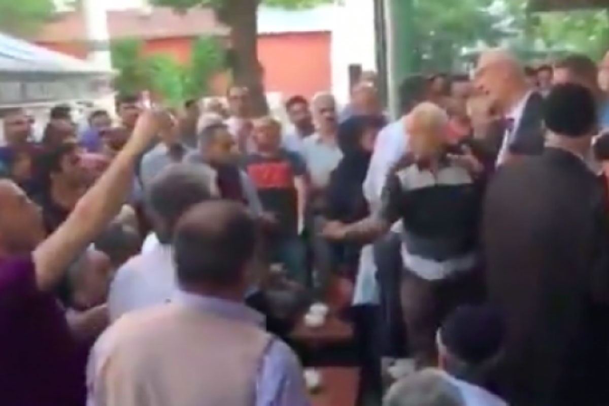 Bingöl’de AKP Genel Başkan Yardımcısı Cevdet Yılmaz protesto edildi