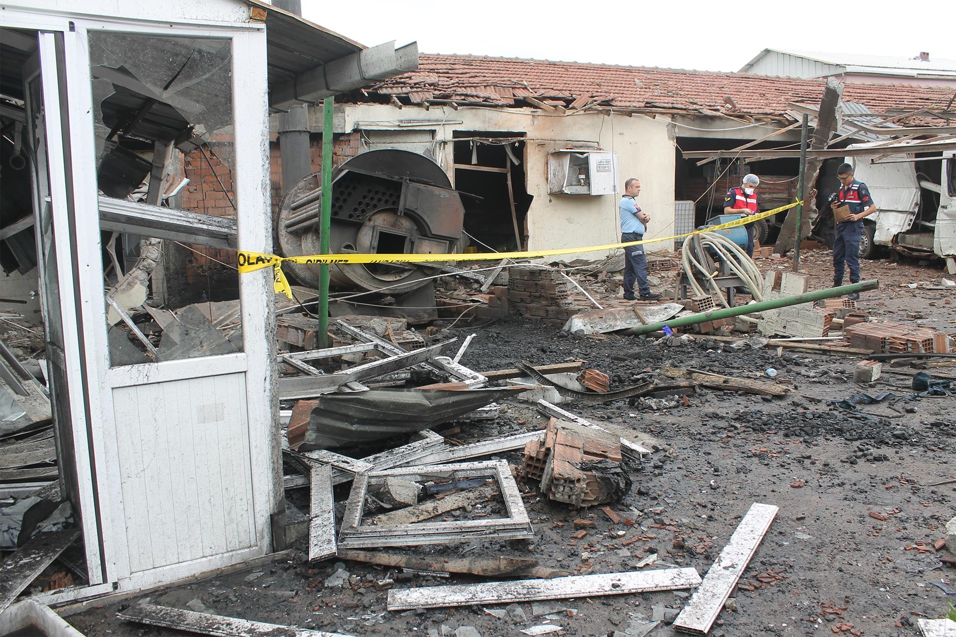 Balıkesir’de peynir üretim tesisinde patlama: 1 işçi yaralı