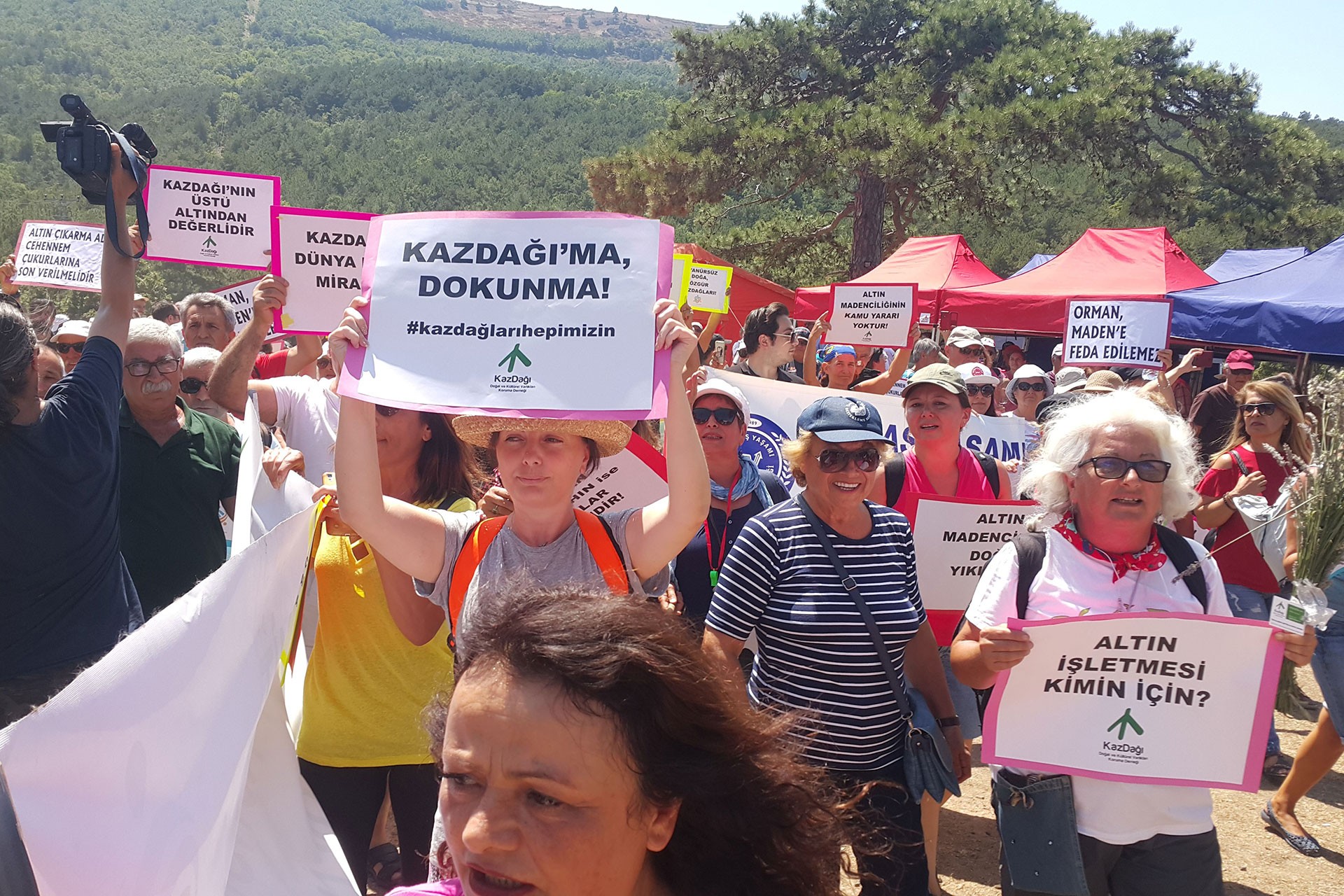 Kaz Dağlarının metalik madencilik ve diğer insan etkinliklerinden etkilenebilirliği