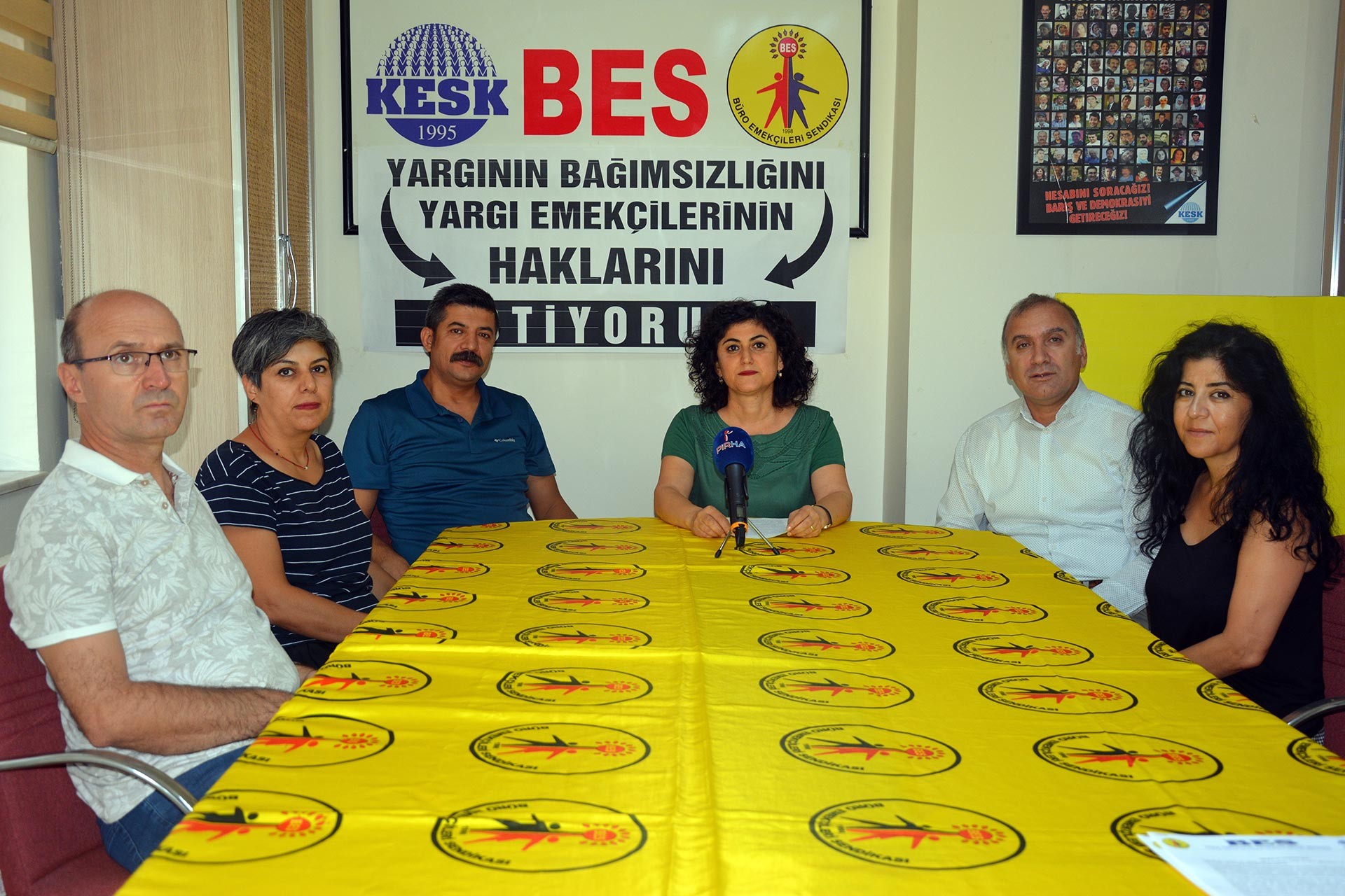 BES: Adalet önce yargı hizmeti verenlere gerekli 