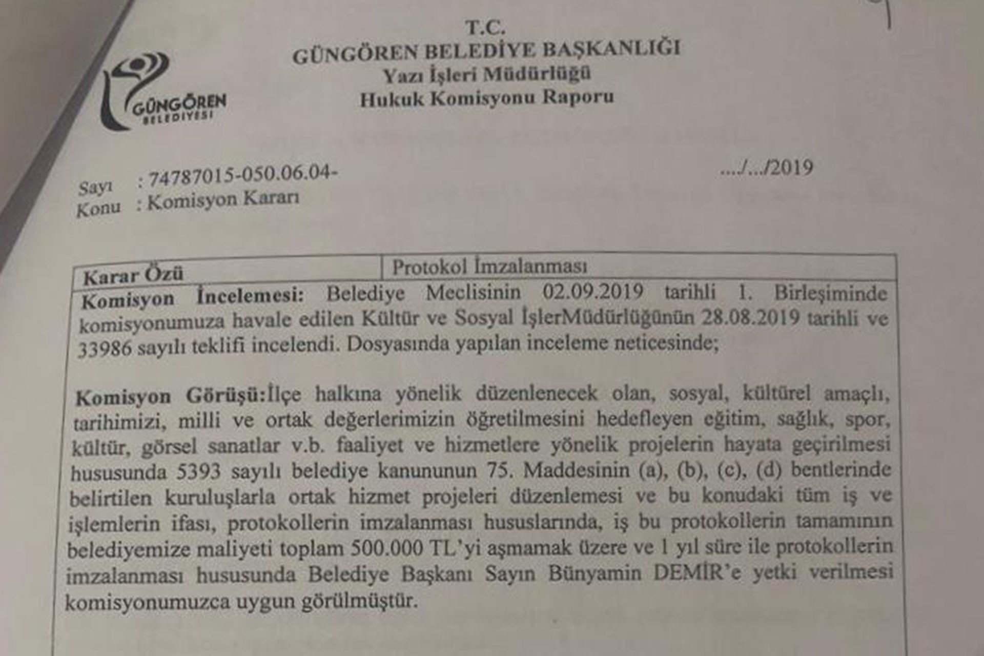 Kişiye, gruplara, derneklere hizmet döneminin bitirilmesine izin vermiyorlar