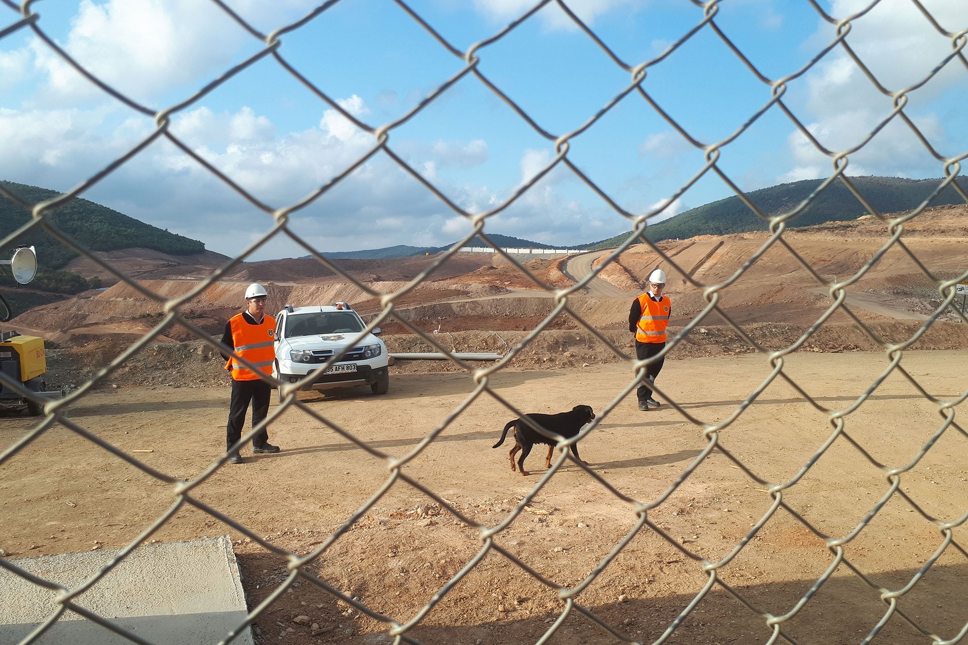 Balya’daki eski maden alanı