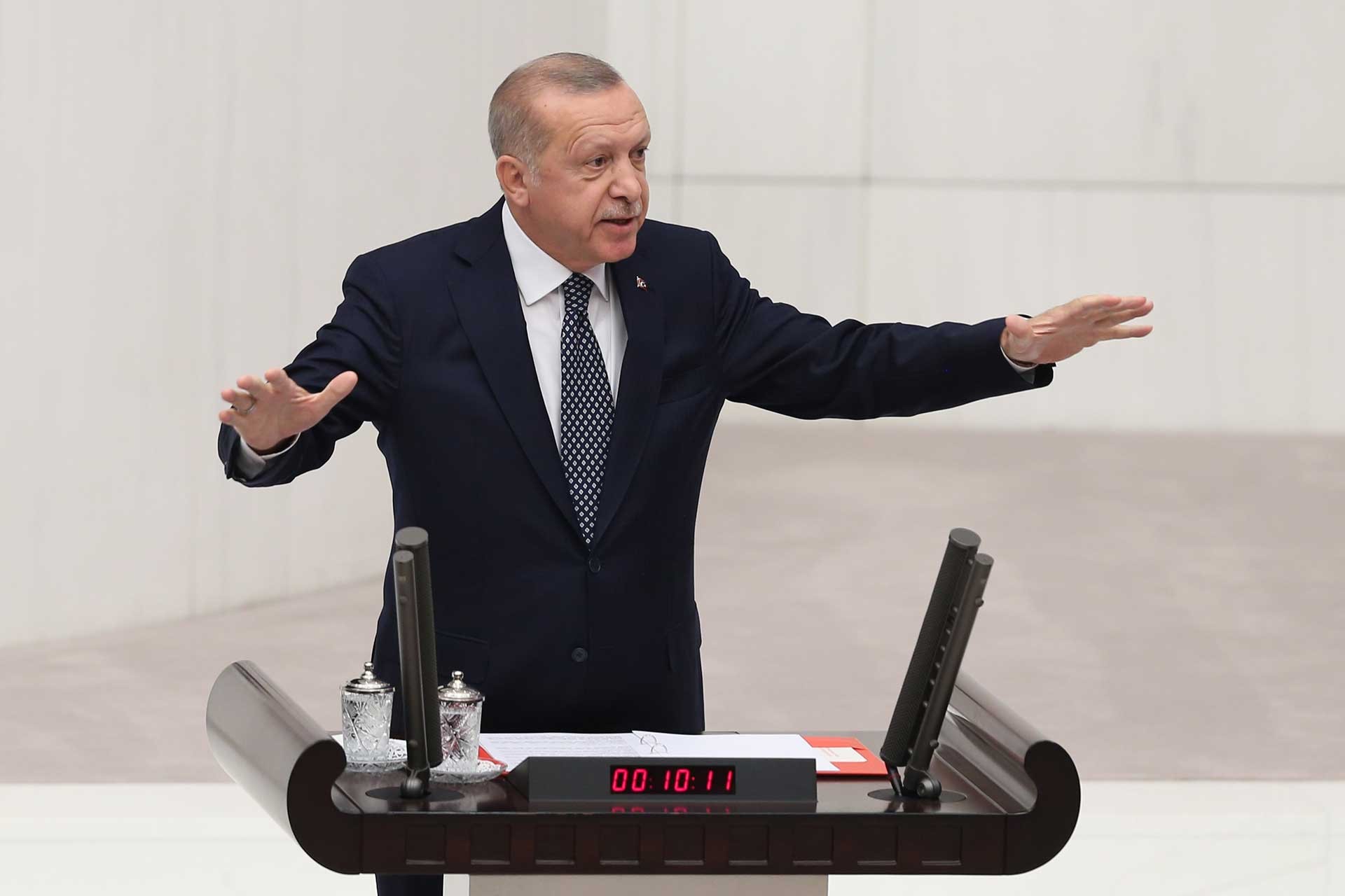 Erdoğan: Fırat'ın doğusunda amacımıza ulaşamadık kendi yolumuza devam edeceğiz