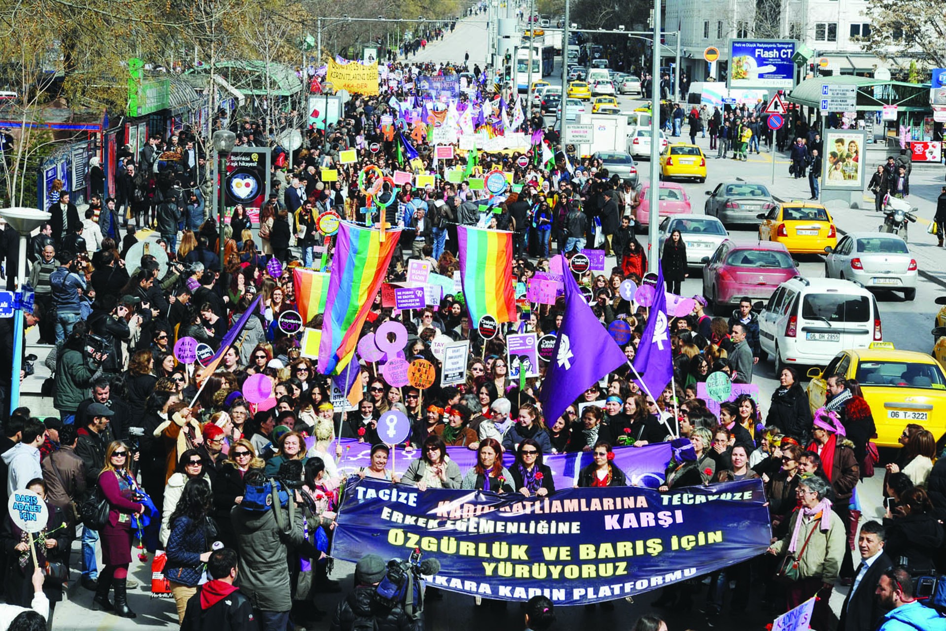 Ankara 25 Kasım yürüyüşü