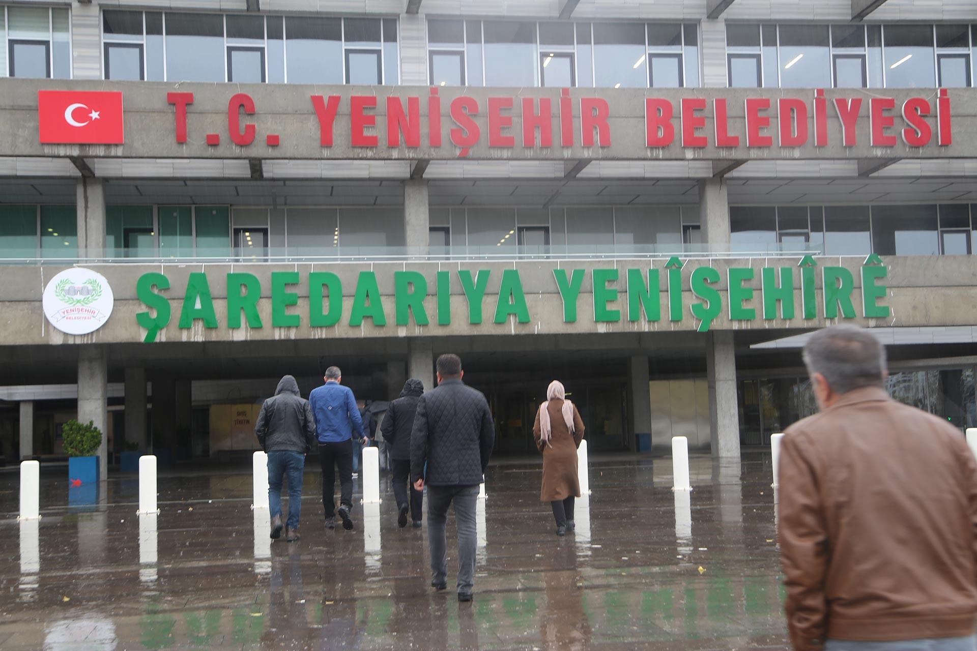 Diyarbakır Yenişehir Belediye binasının dıştan görünümü