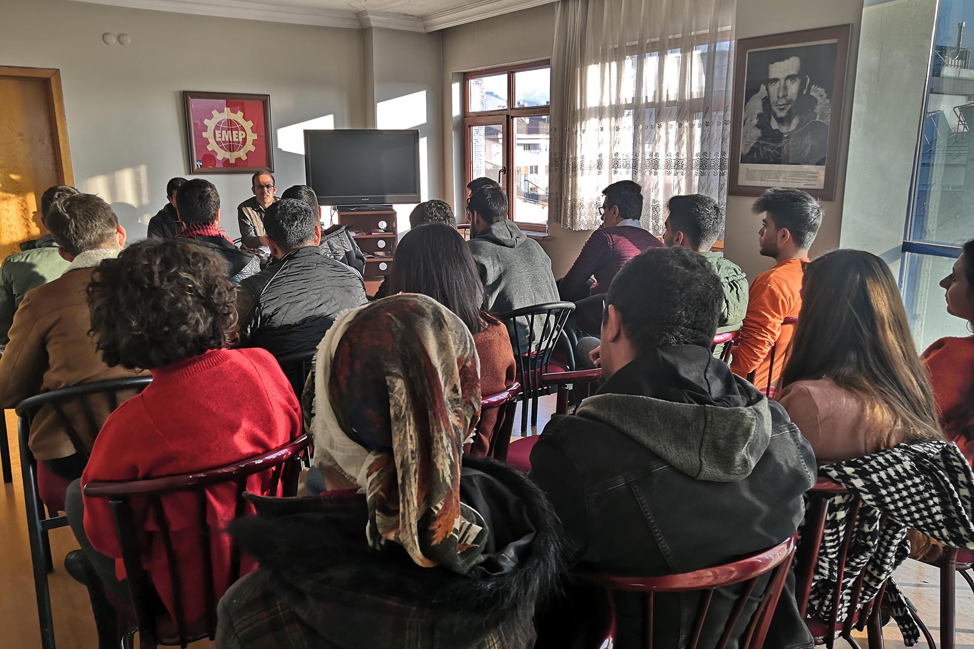 Dersim'de gerçekleştirilen panelden bir fotoğraf