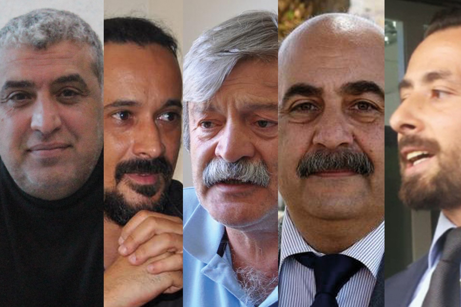 Soldan sağa: Veysel Gündüz, Alp Kuyumcu, Sabahattin Yeşiltepe, Erol Ertürk, Mustafa Gök