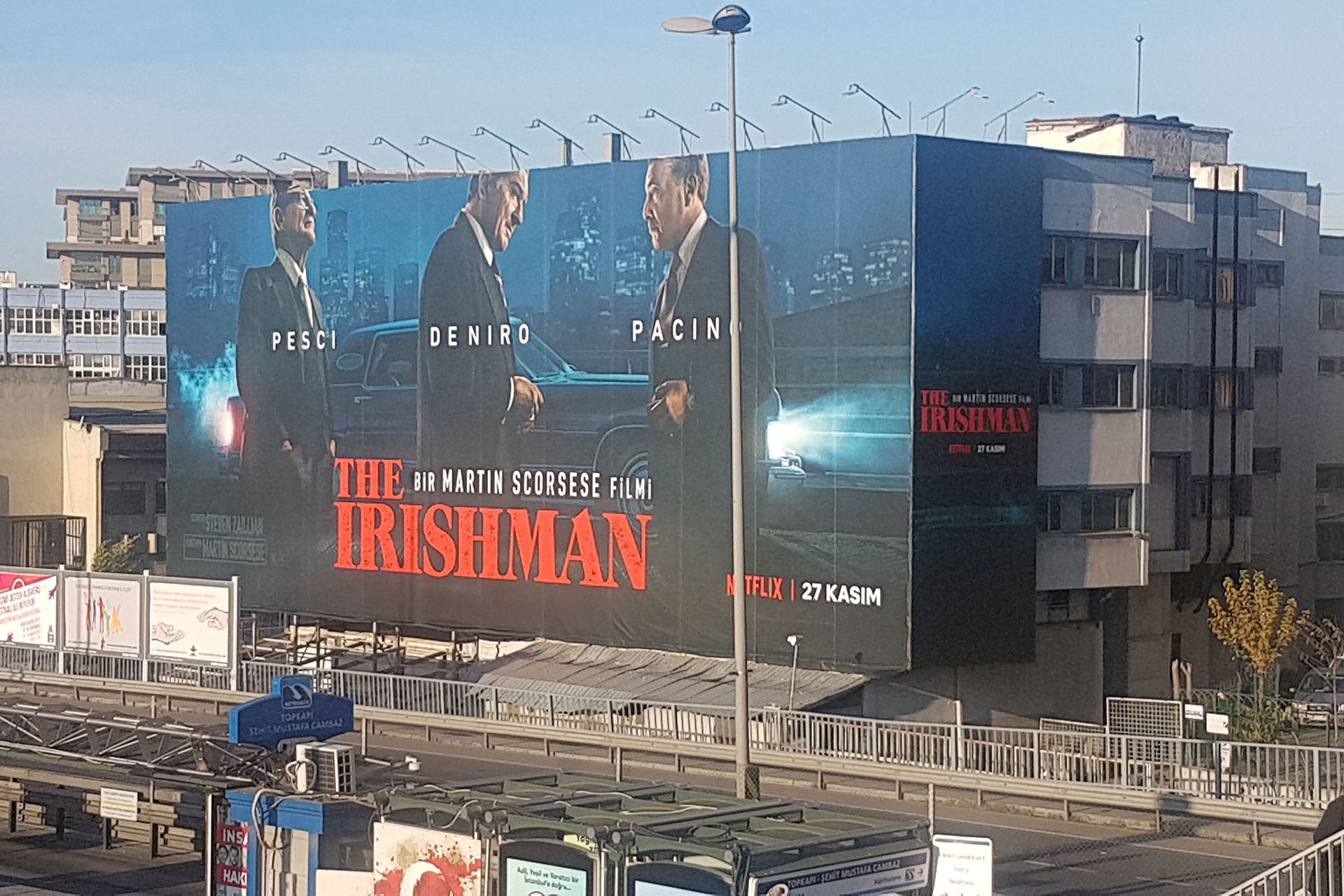 The Irishman  filminin afişi