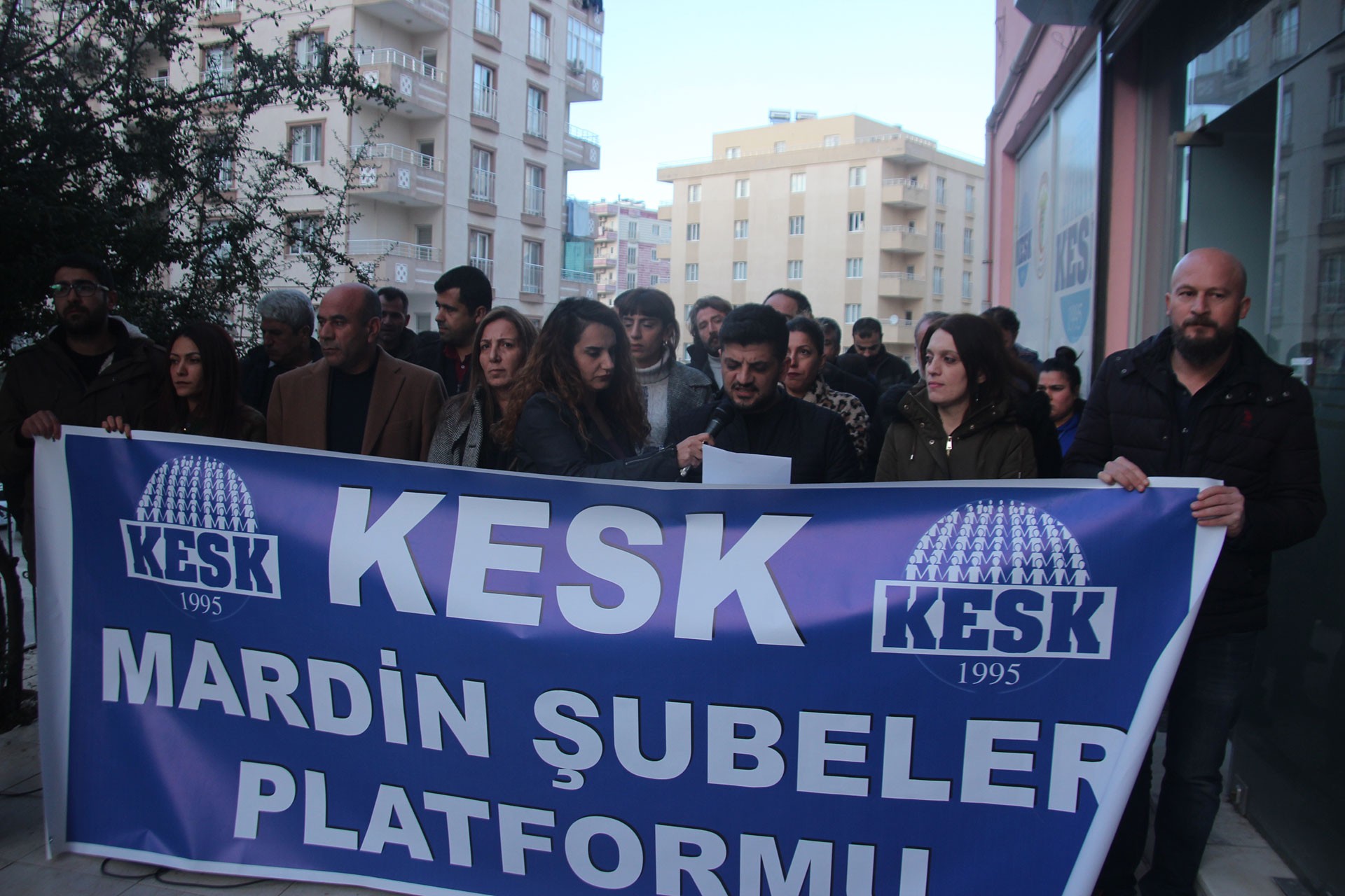 KESK Mardin Şubeler Platformu üyeleri