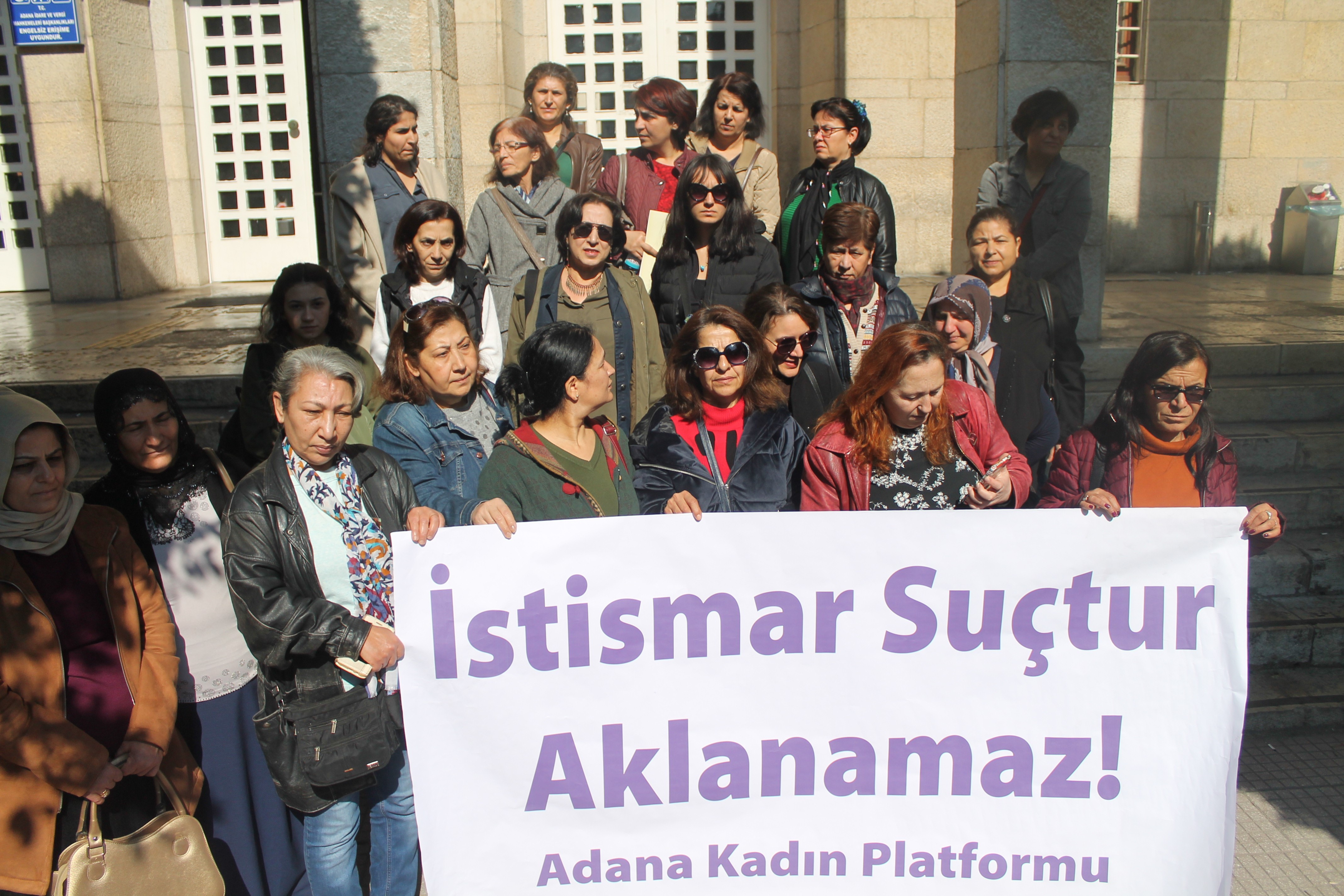 Adana Kadın Platformu basın açıklaması