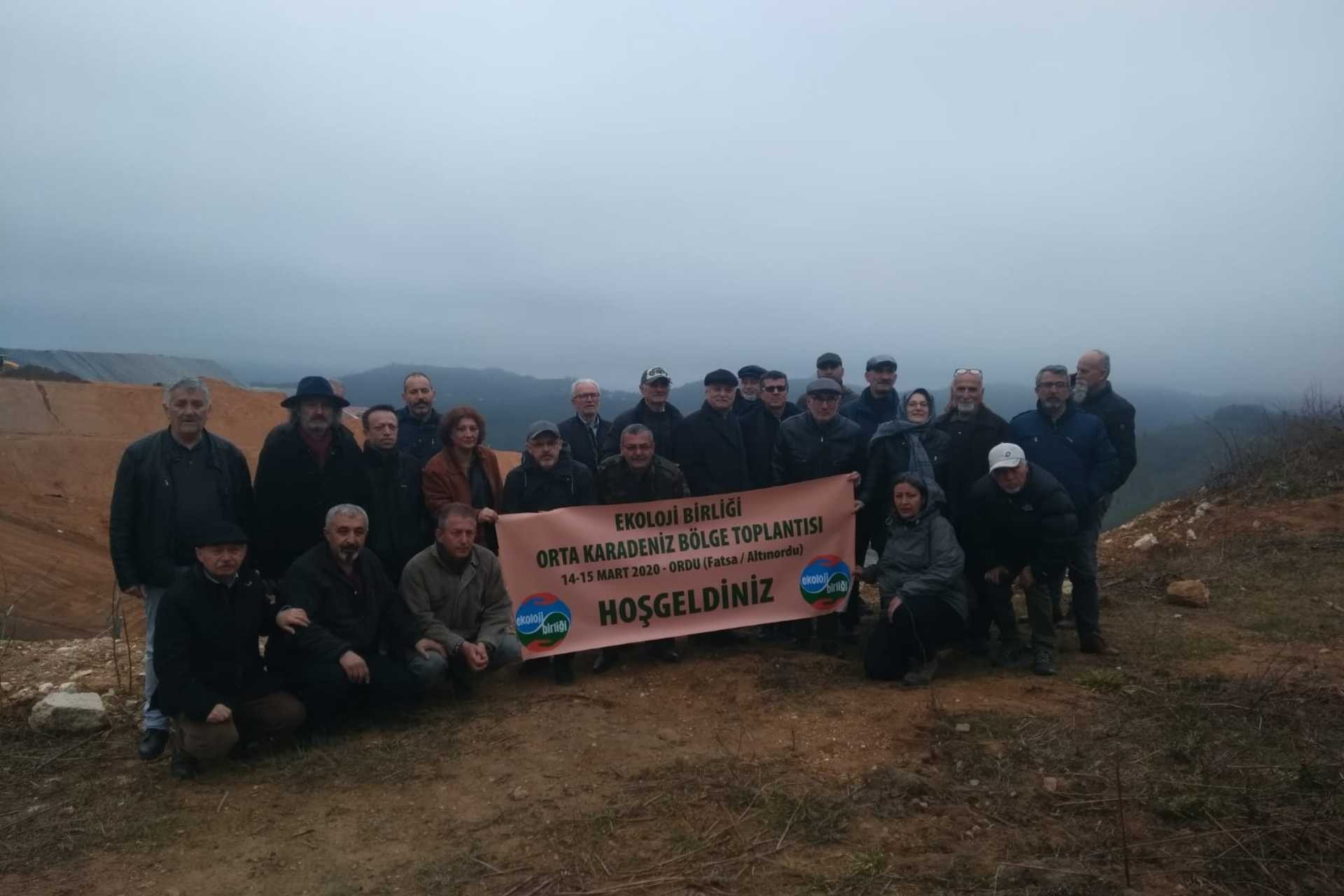 Ekoloji Birliği Orta Karadeniz Bölge Toplantısını Fatsa ve Altınordu'da gerçekleştirdi