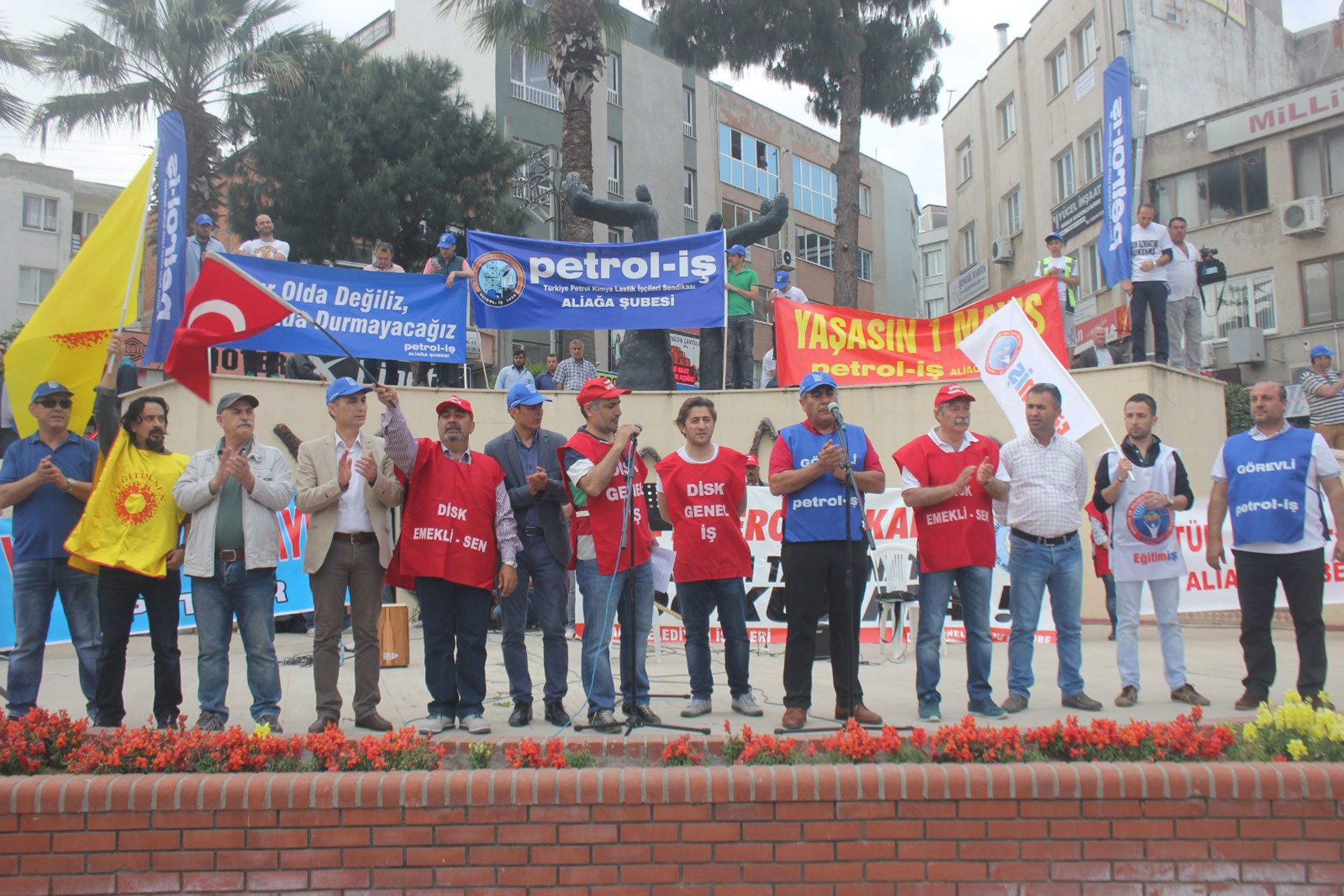 Aliağa Emek ve Demokrasi Güçleri birleşenleri