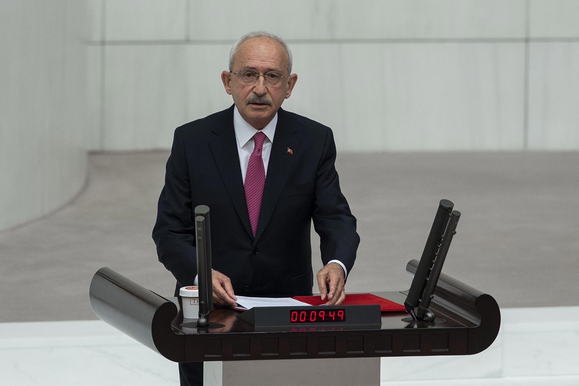 CHP Genel Başkanı Kemal Kılıçdaroğlu TBMM'nin kuruluşunun 100. yıl dönümünde yapılan özel oturumda konuştu.