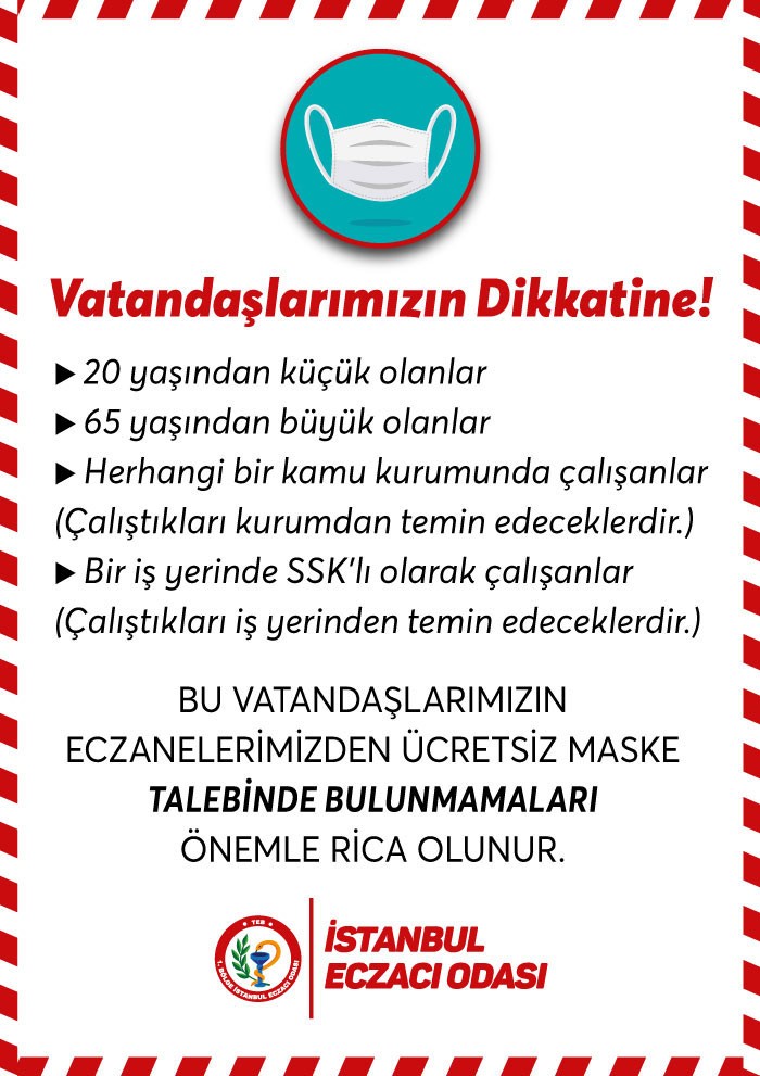 Maske ile ilgili yapılan açıklama