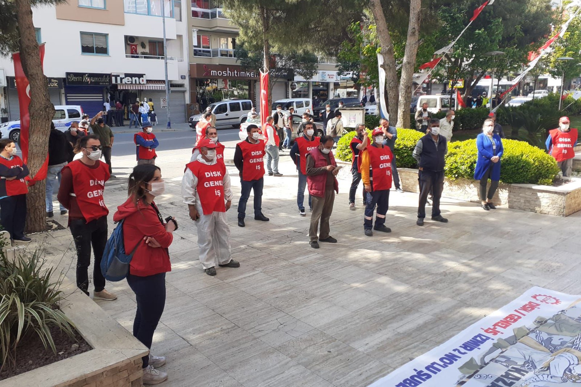 Gaziemir Belediyesi işçileri 1 Mayıs'ı kutladı