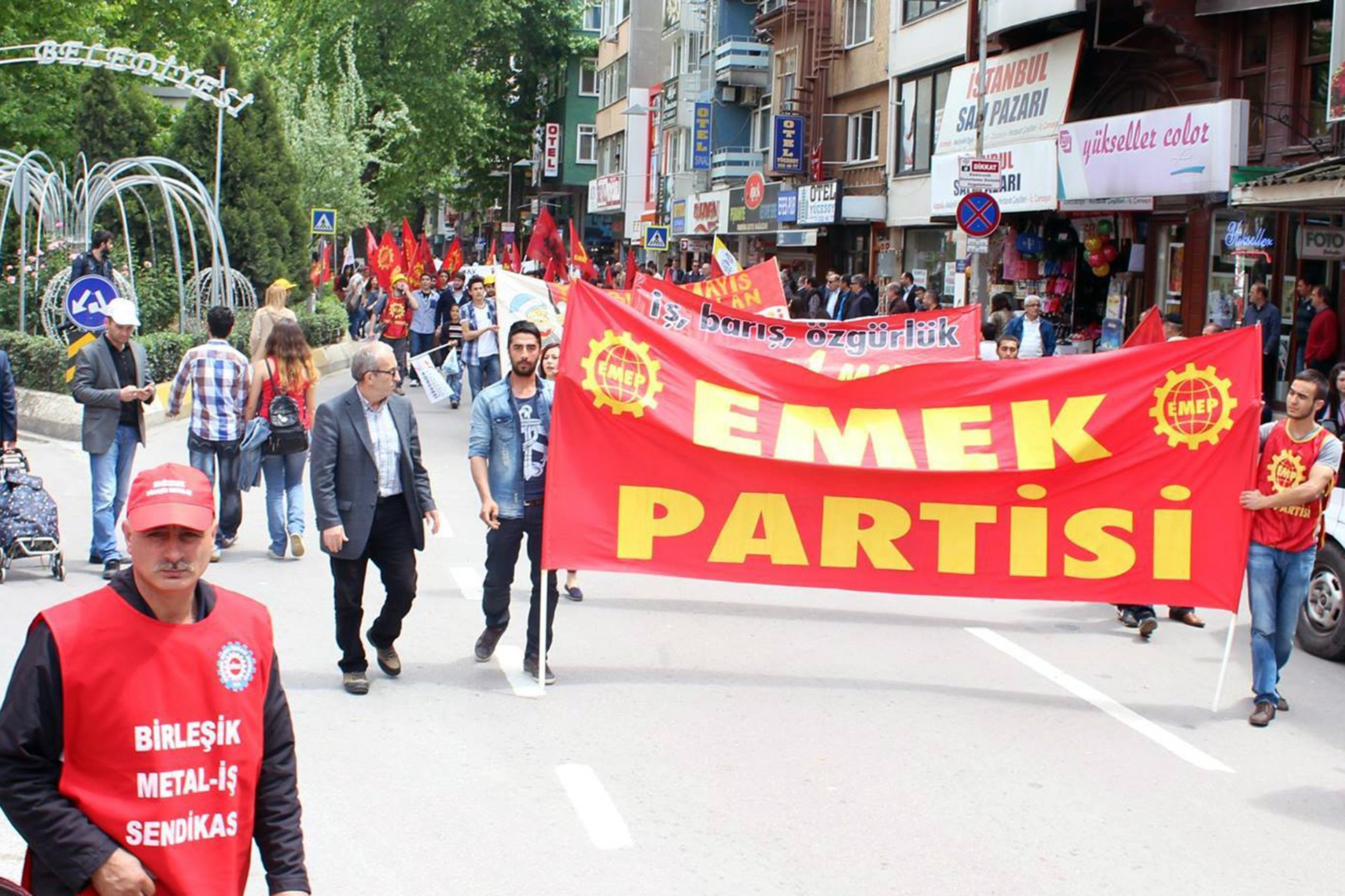 EMEP Kocaeli İl Örgütü Pankartı