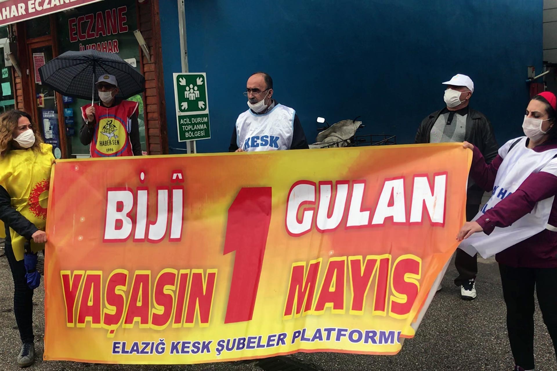 Elazığ'da 1 Mayıs kutlaması