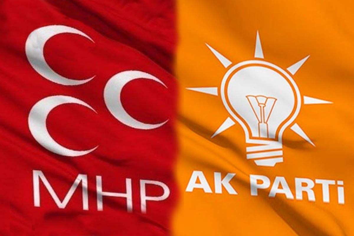 MHP ve AKP logoları