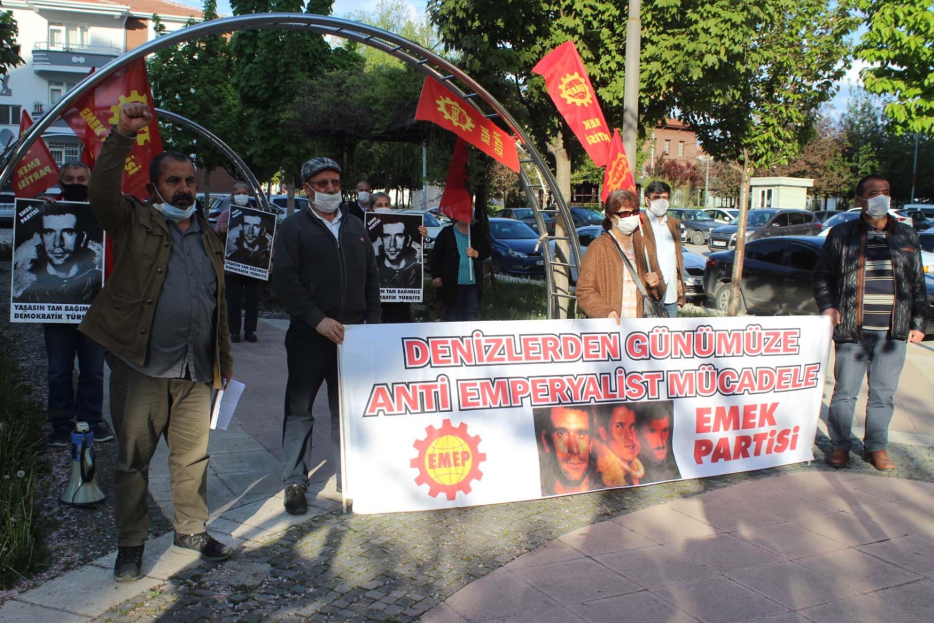 Çorum Emek Partisi Denizleri anıyor