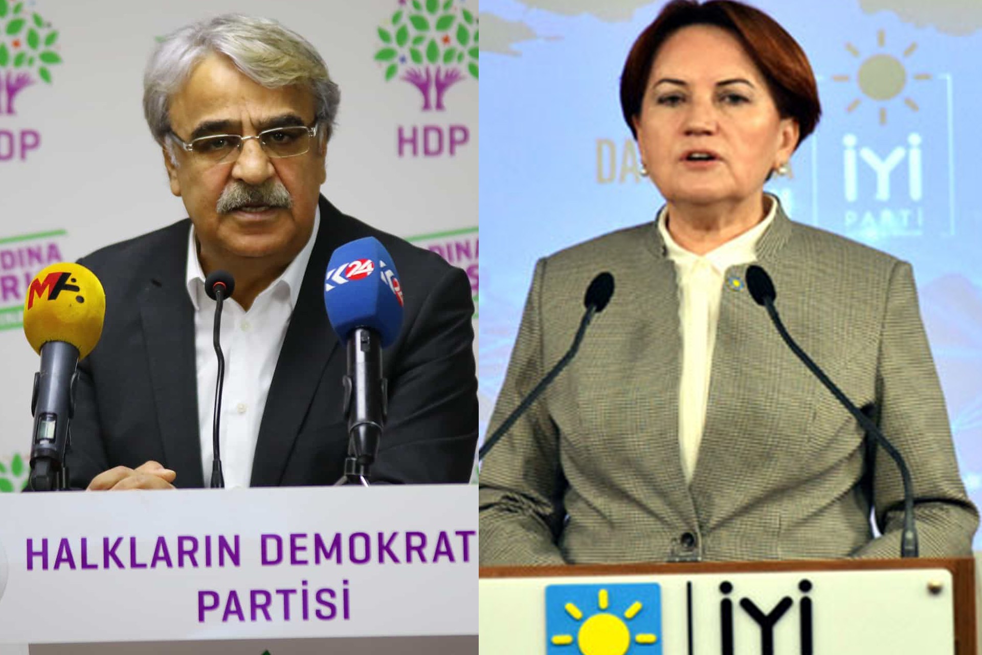 Mithat Sancar ve Meral Akşener 