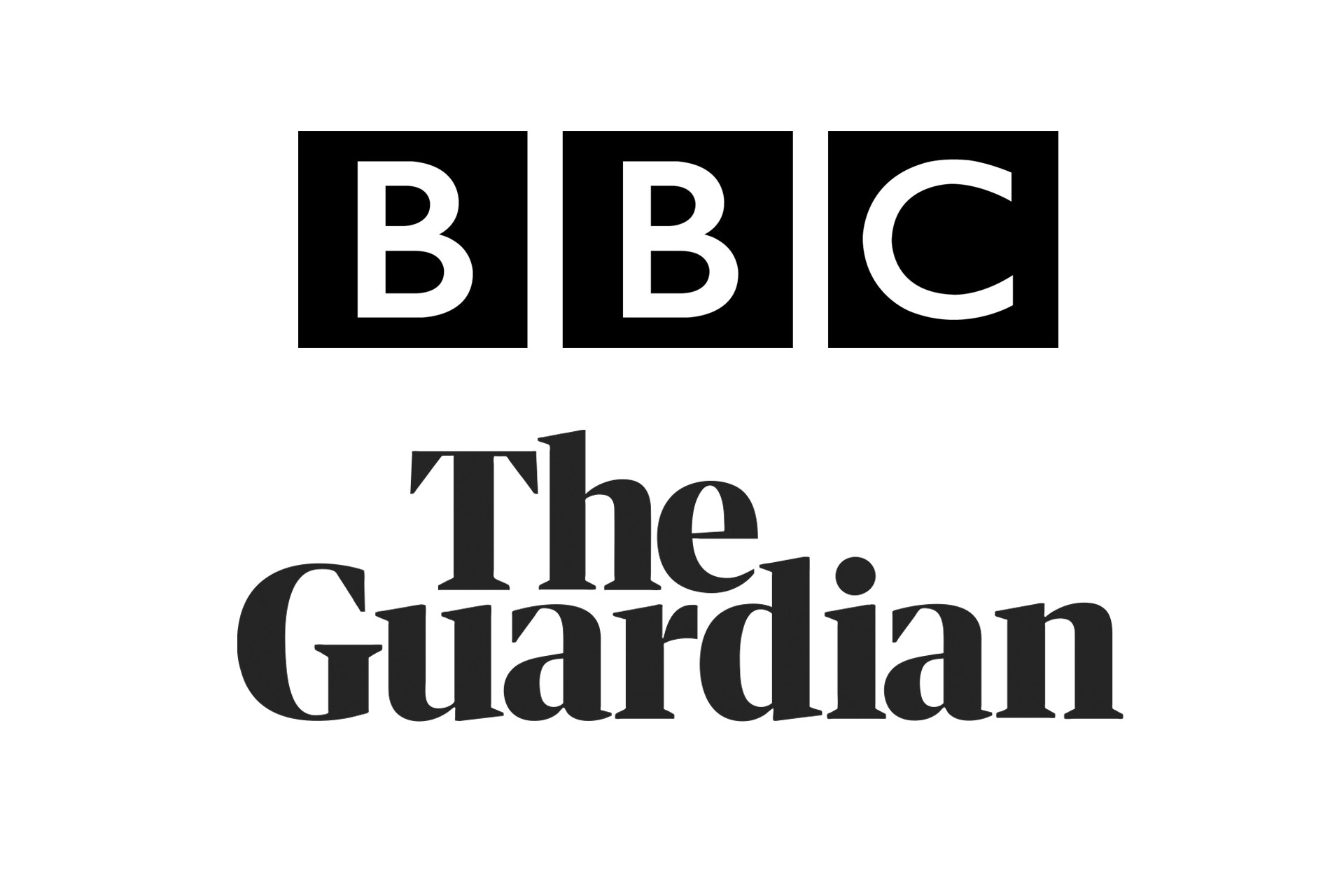 BBC ve The Guardian logoları