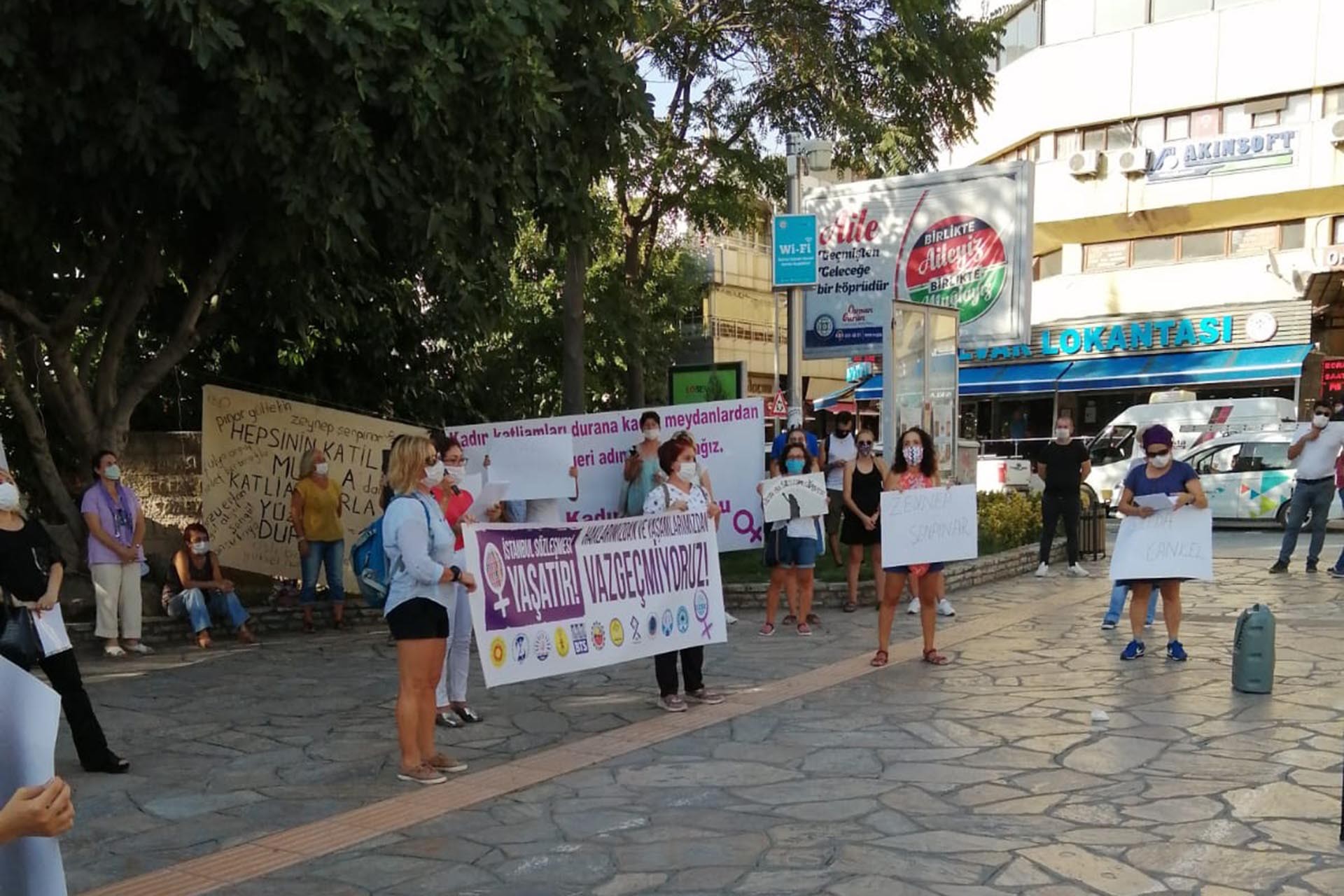 Muğla'da kadınlar eylemde