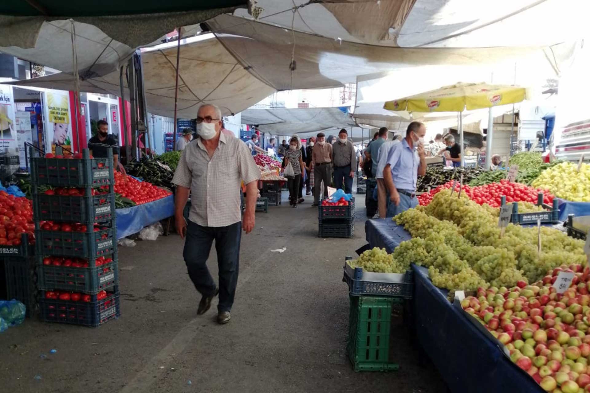 Malatya'da halk pazarı