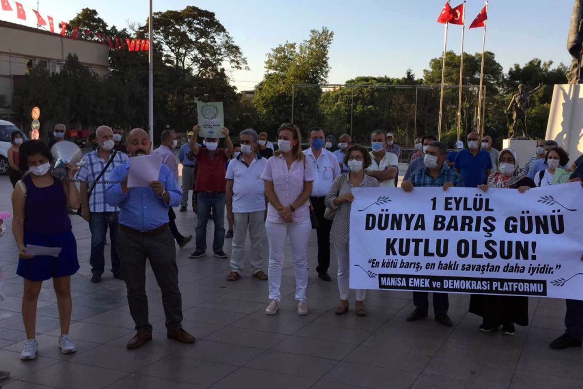 Manisa emek ve demokrasi güçlerinin 1 Eylül açıklaması