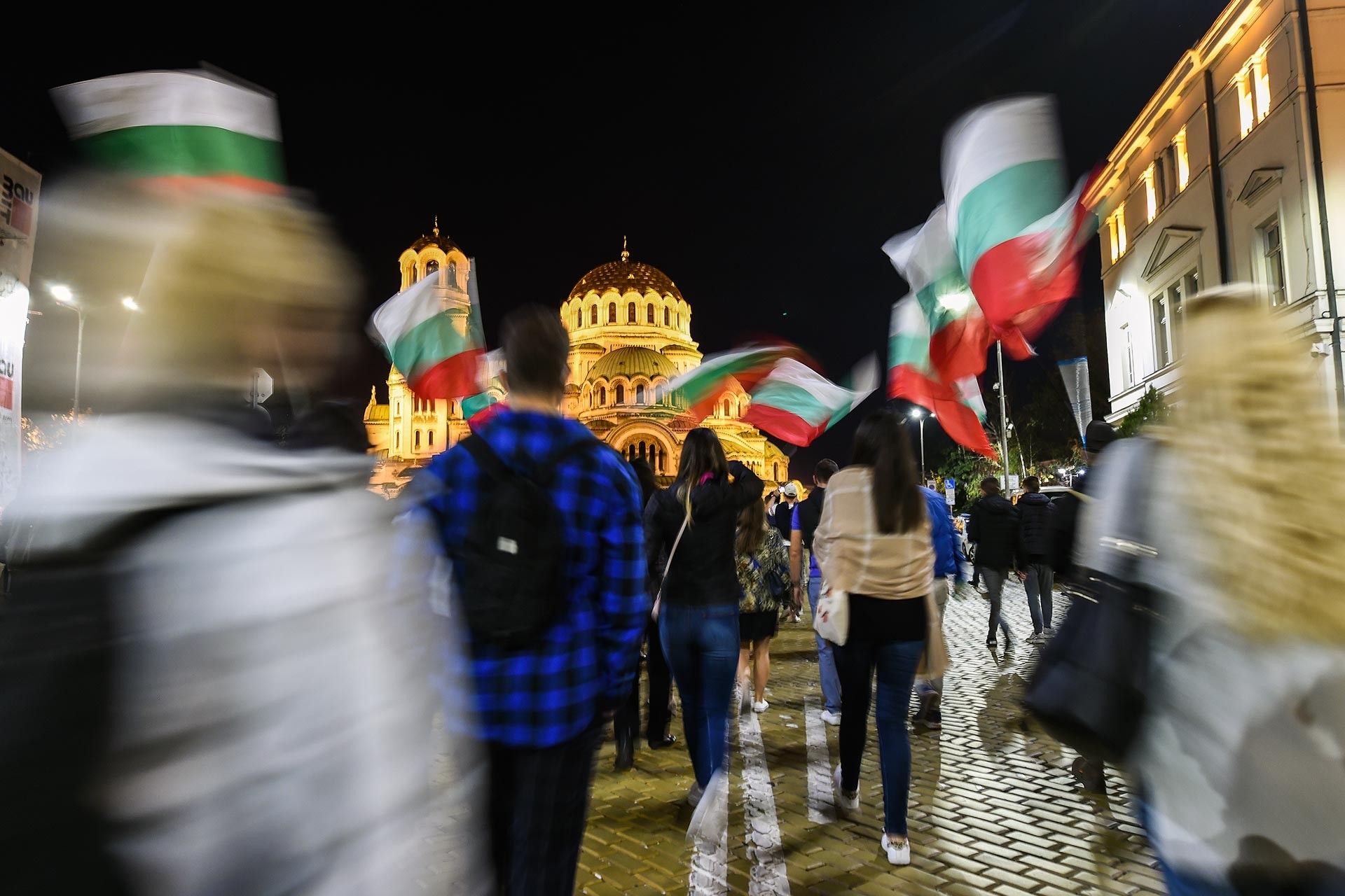 Bulgaristan'da hükümet protestosu