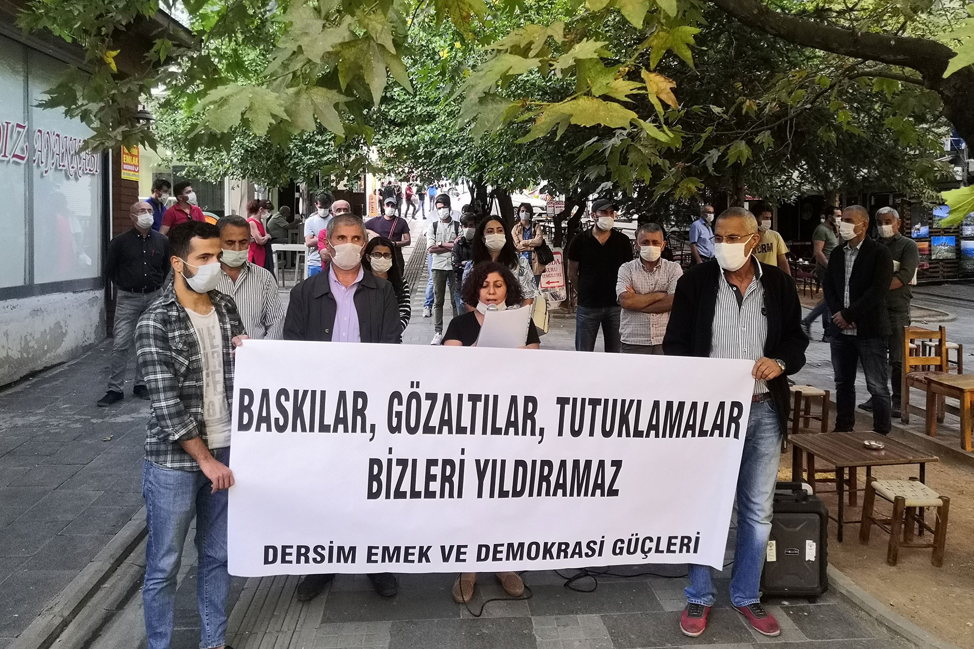 Dersim Emek ve Demokrasi Güçlerinin açıklaması