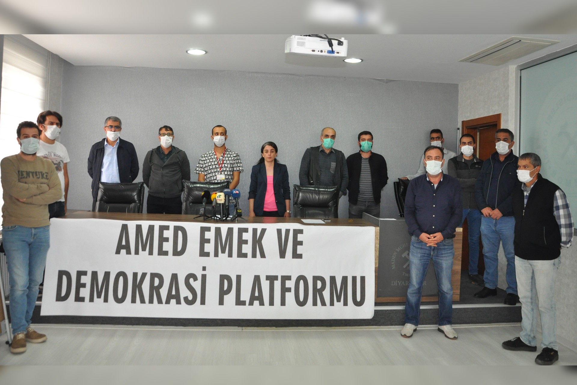 Amed Emek ve Demokrasi Platformu basın açıklaması düzenledi