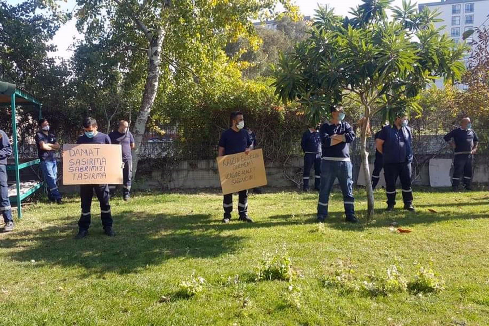 Totomak'ta kıdem tazminatı eylemi