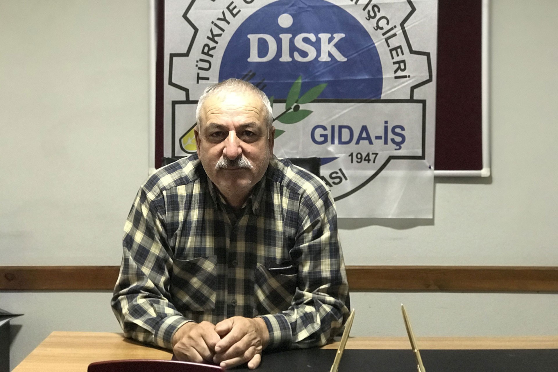 Gıda-İş Bursa Temsilcisi Nuri Aysever