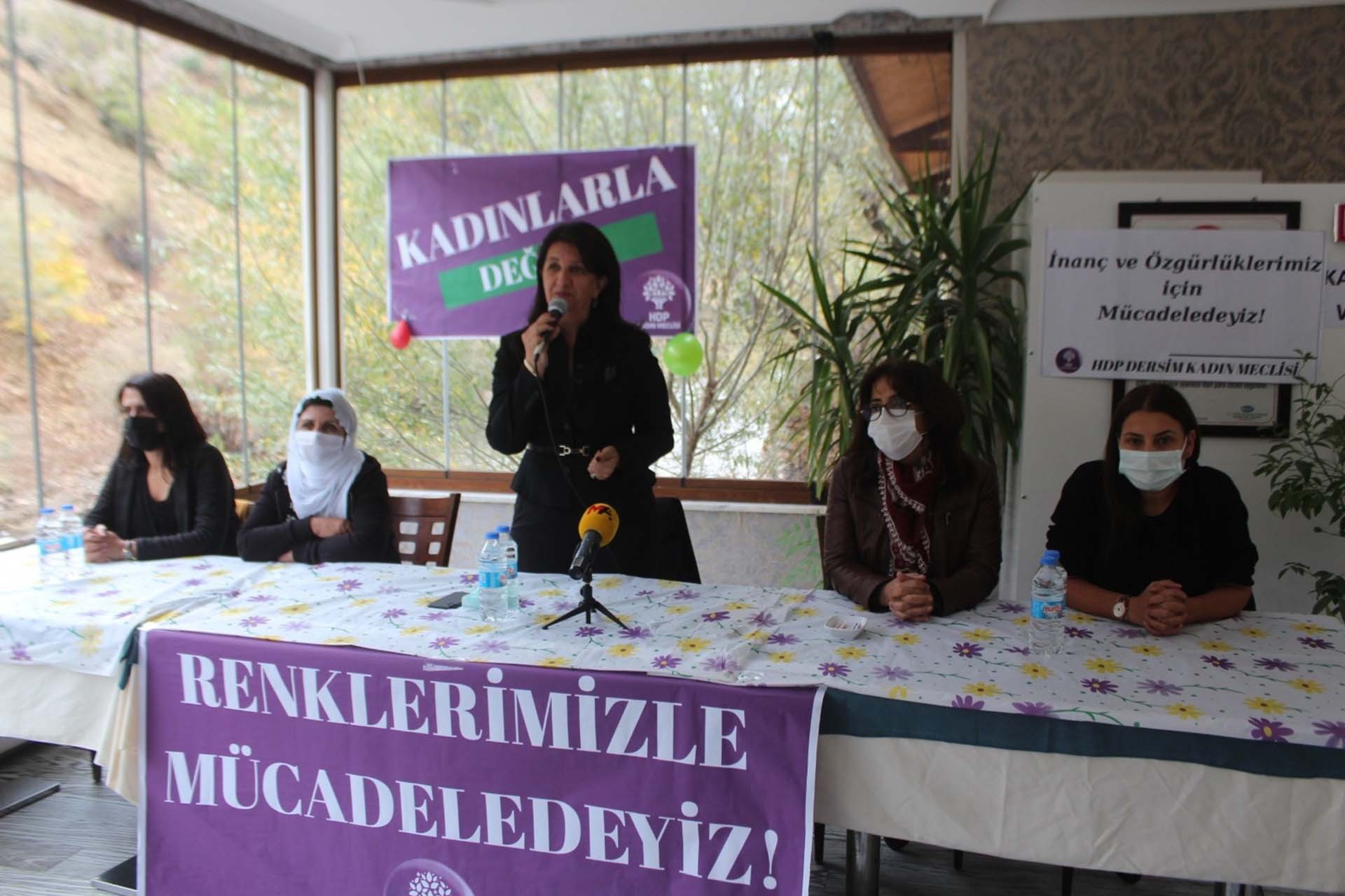 Pervin Buldan HDP'nin etkinliğinde konuştu