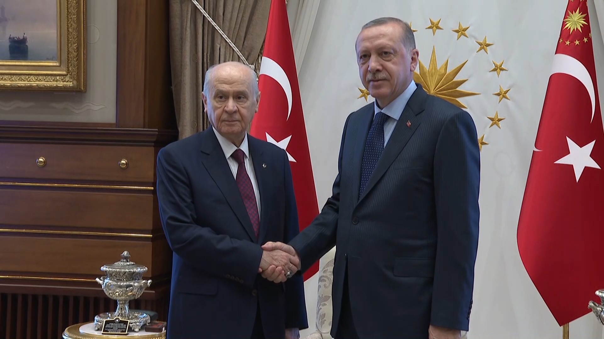 Devlet Bahçeli & Recep Tayyip Erdoğan