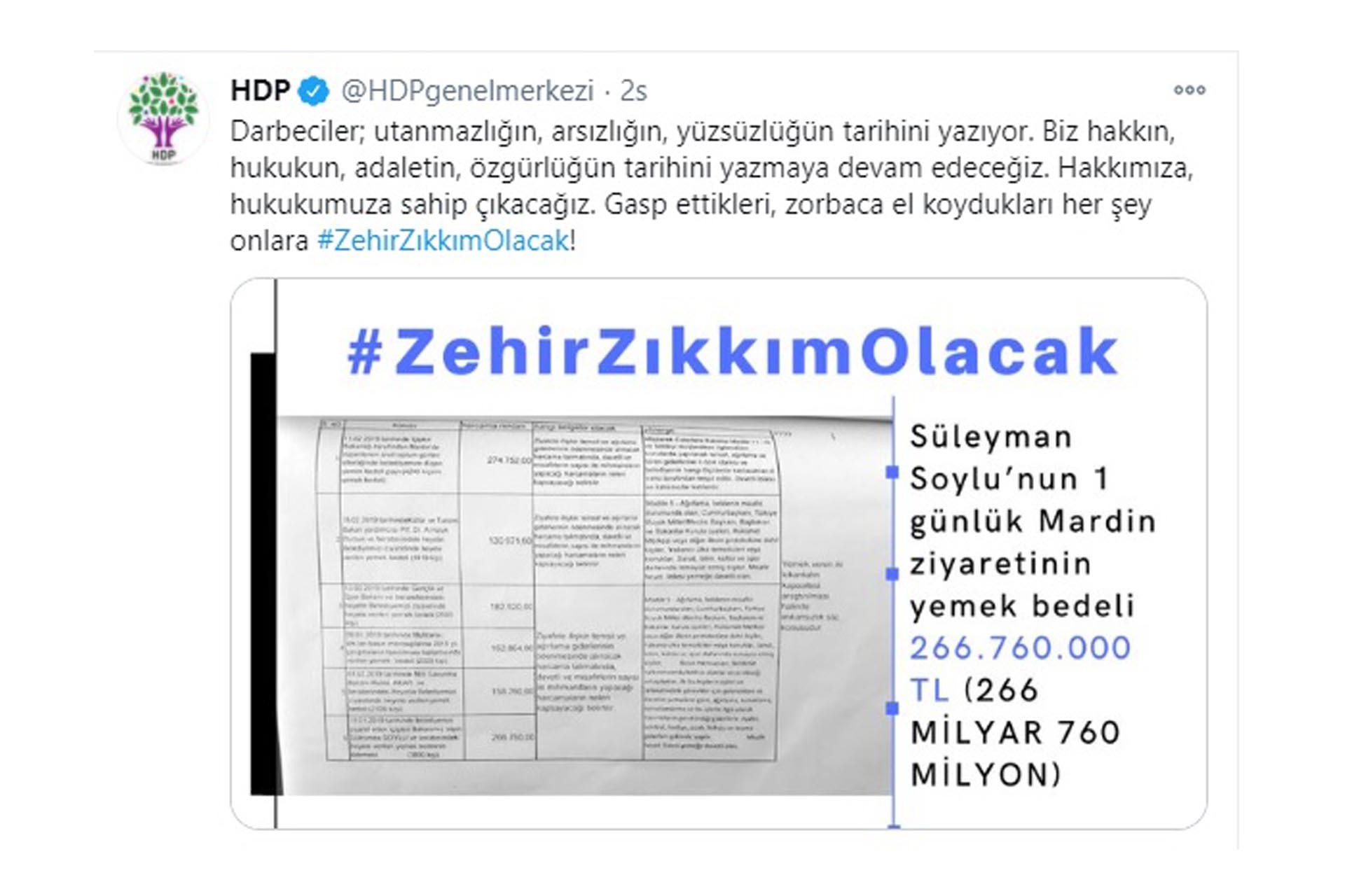 HDP'nin Zehir zıkkım olacak kampanyası