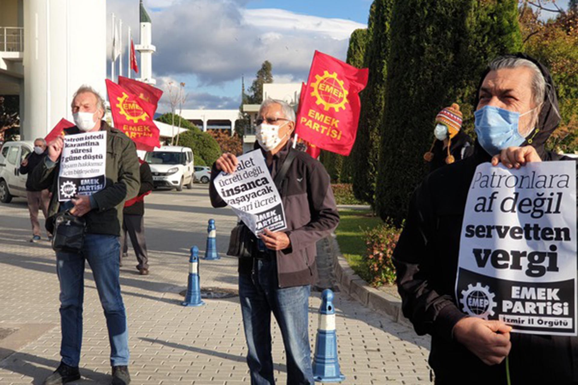 EMEP İzmir İl Örgütünün asgari ücret açıklaması