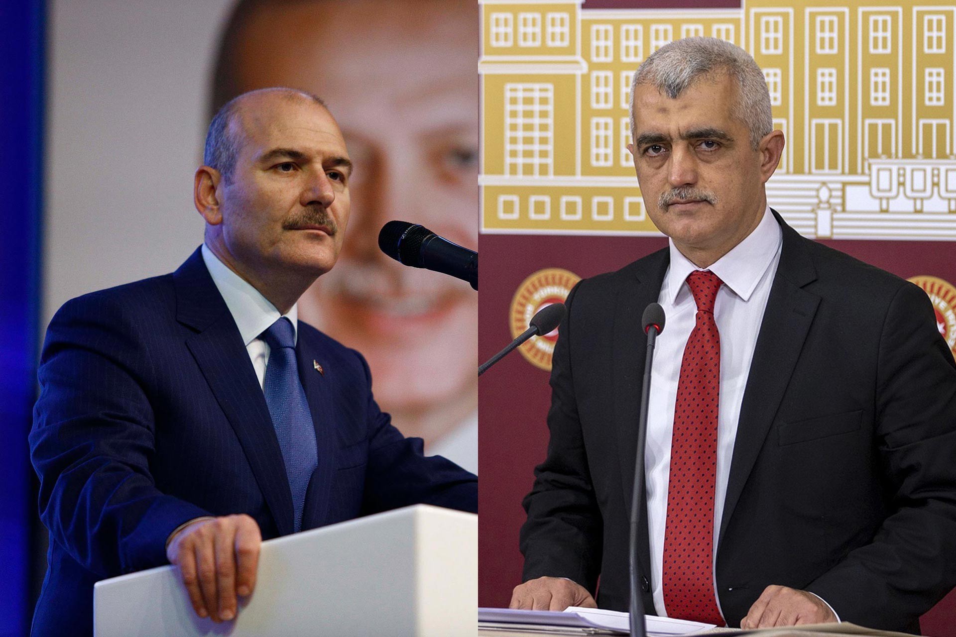 Süleyman Soylu ve Ömer Faruk Gergerlioğlu 