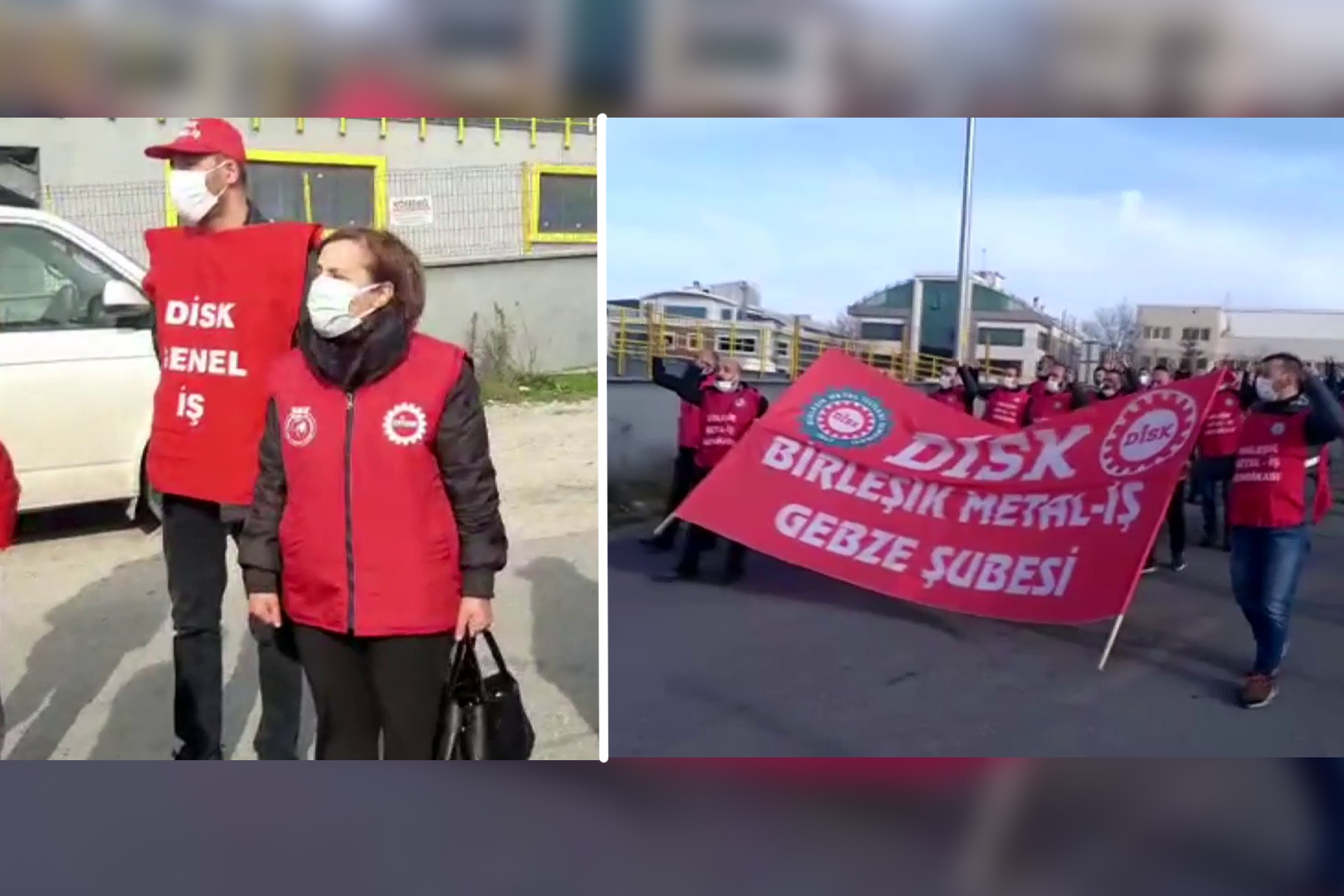 Grevdeki Baldur işçilerine diğer sendikalar ve şubelerden destek ziayeretleri sürüyor.