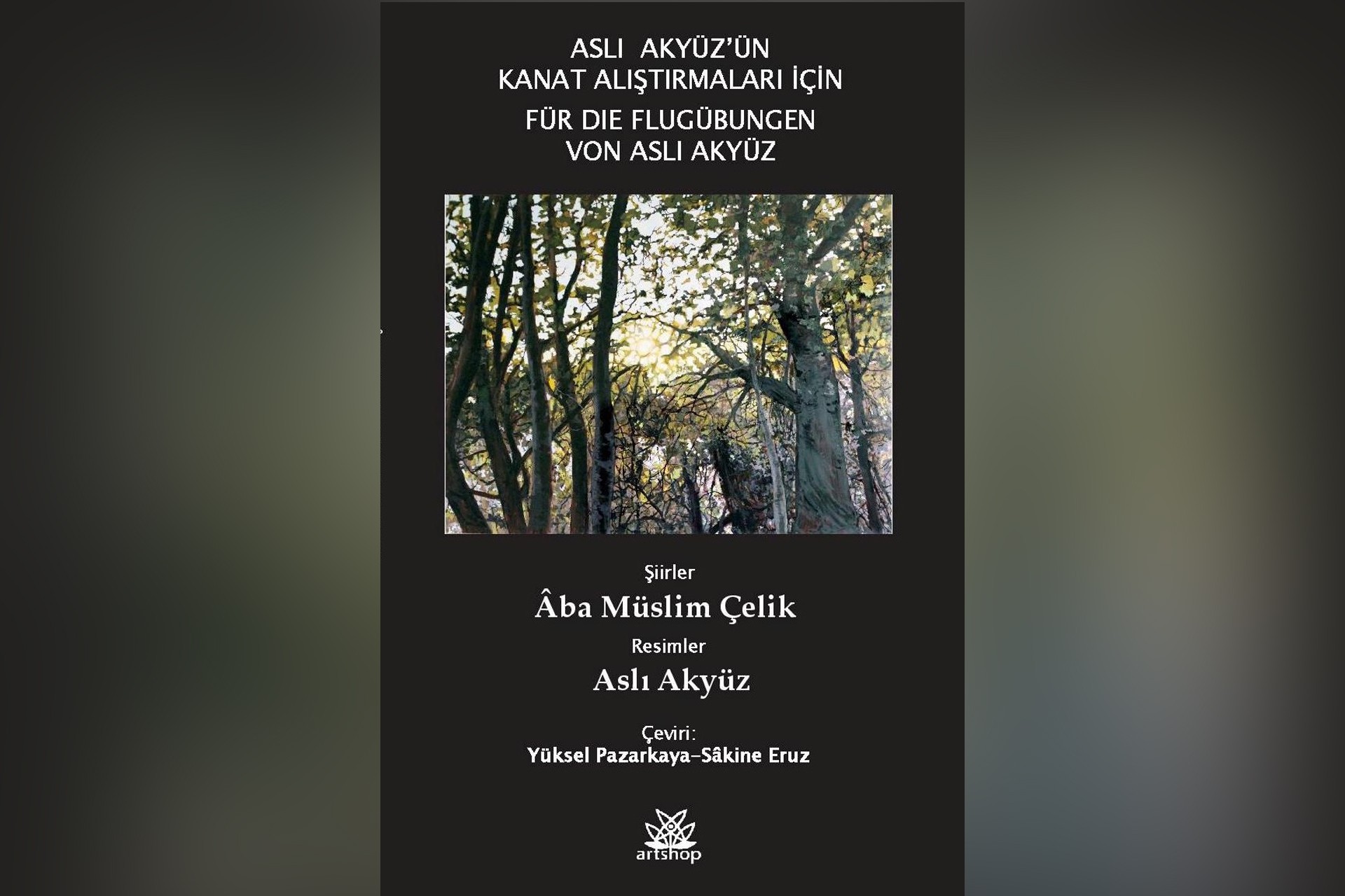 Aslı Akyüz’ün Kanat Alıştırmaları İçin kitabının kapağı