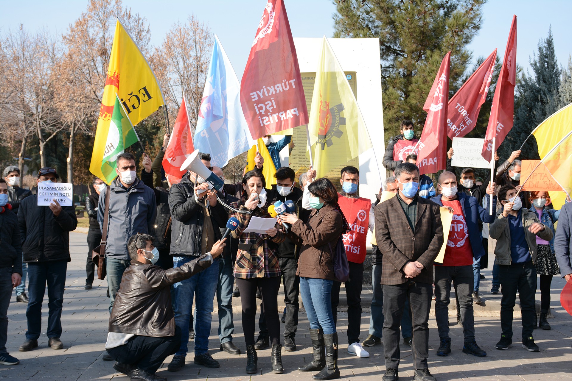 Diyarbakır Eğitim İzleme Kurulu basın açıklaması düzenledi